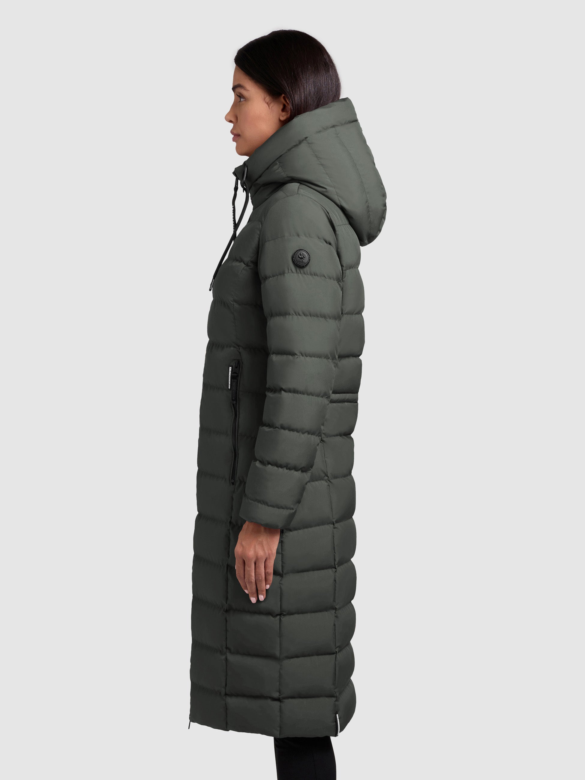 khujo-simmie-damen-mantel-foam-green-knielanger-steppmantel-regular-fit-mit-kapu image 5