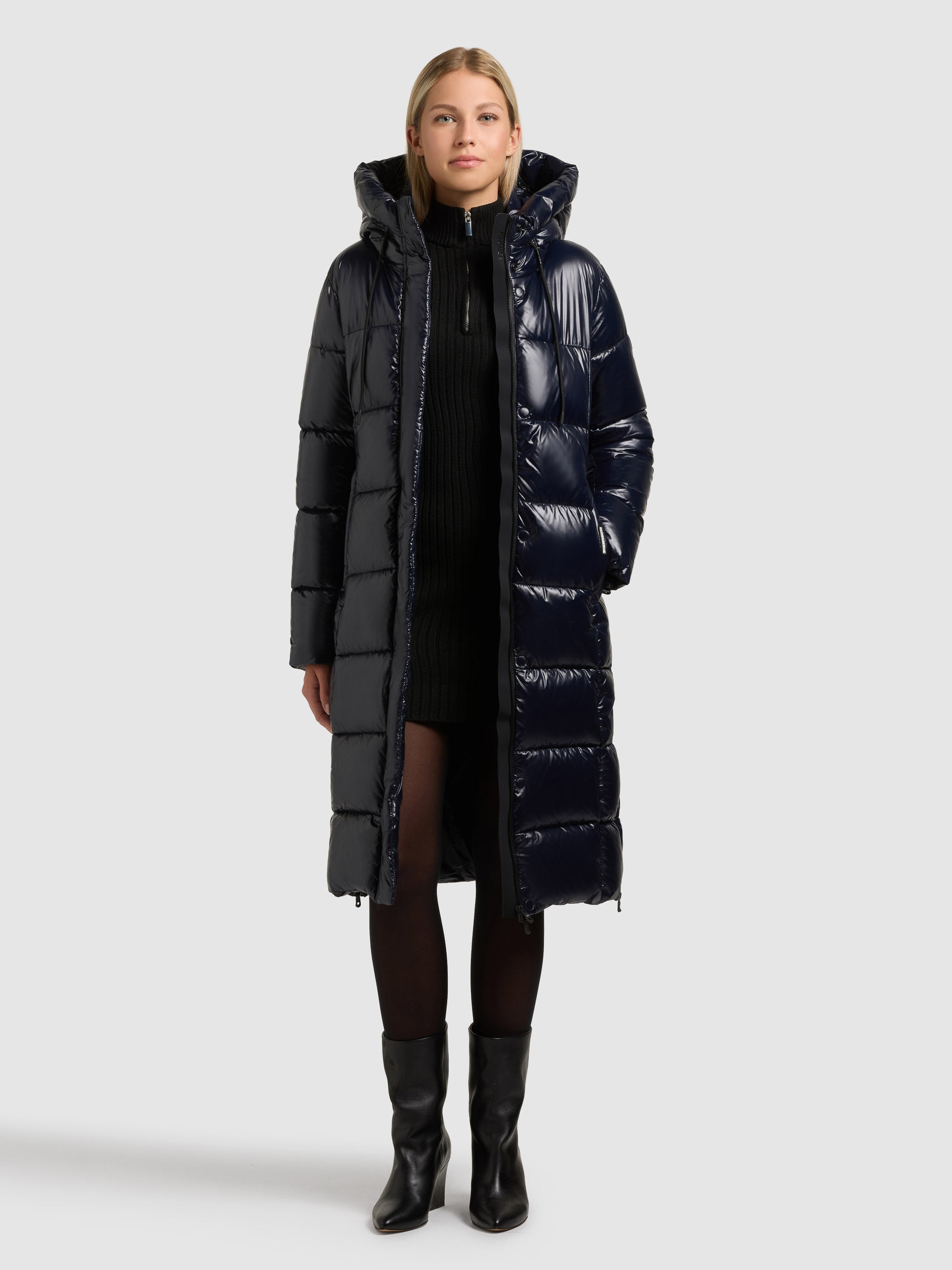 khujo-coat-willa-damen-steppmantel-midnight-blue image 1