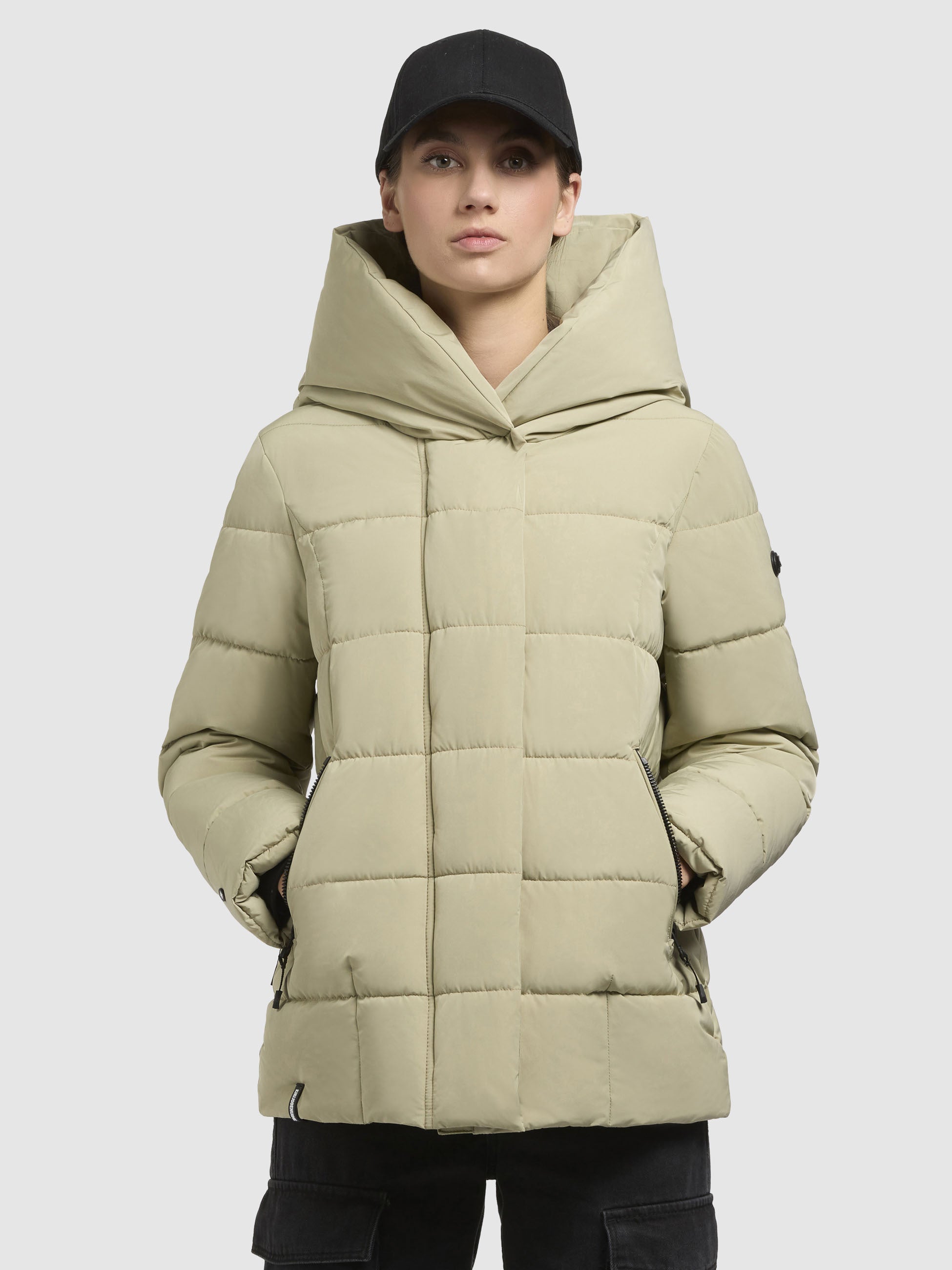 khujo-jacke-camea-oliv-steppjacke-damen-h-ftlang-mit-kapuze image 4