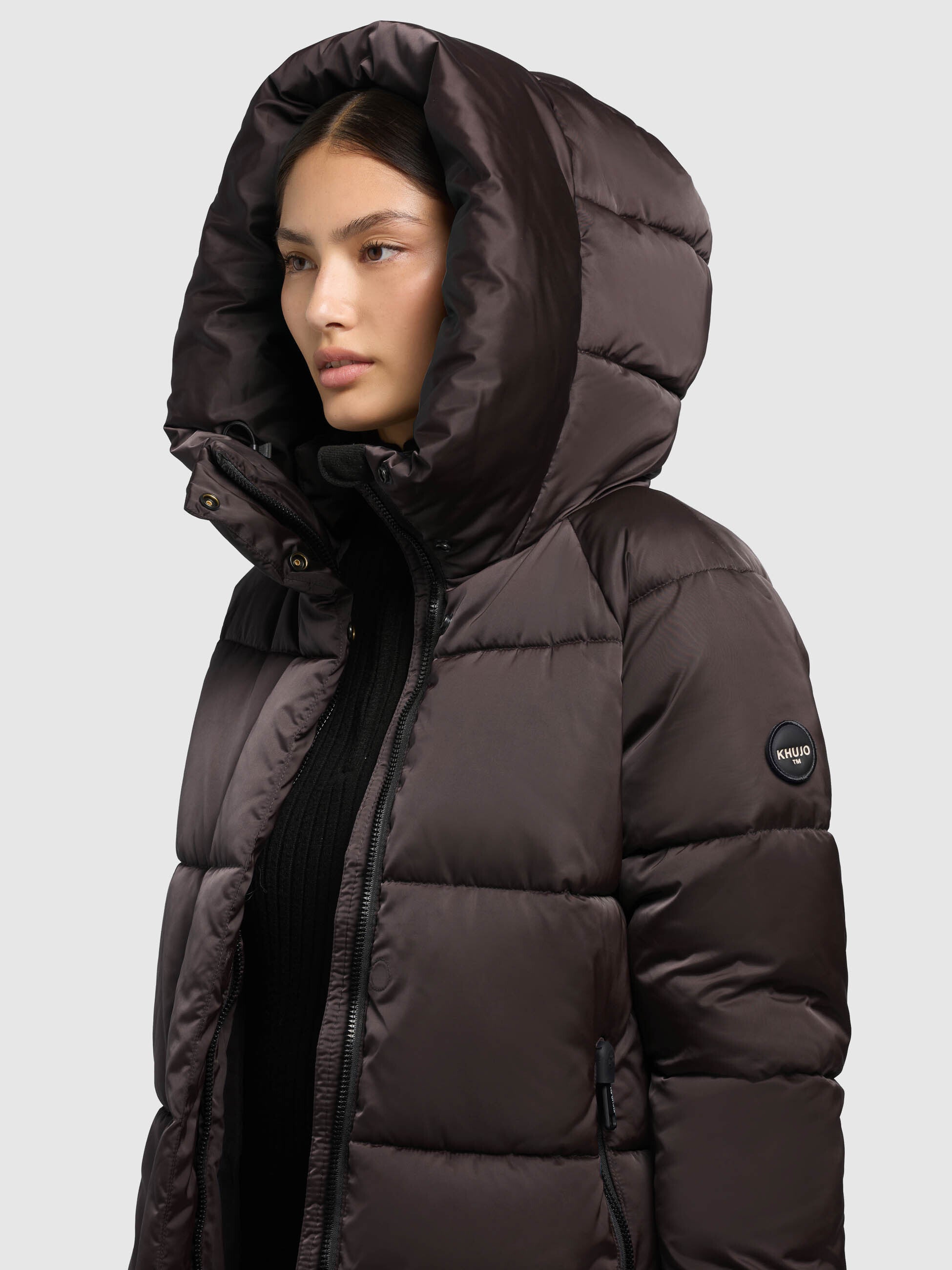 khujo-suda-damen-winterjacke-moody-plum-loose-fit image 7