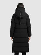 khujo-mantel-devion2-black-knielanger-damen-wintersteppmantel image 3