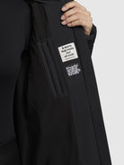 khujo-elow-damen-steppmantel-dunkelgrau-rautenstepp-regular-fit image 8