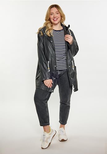 schmuddelwedda-damen-curvy-regenmantel-wetterfester-regenmantel-mit-kapuze image 7
