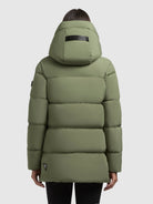 khujo-drown-matt-steppjacke-fern-green image 3