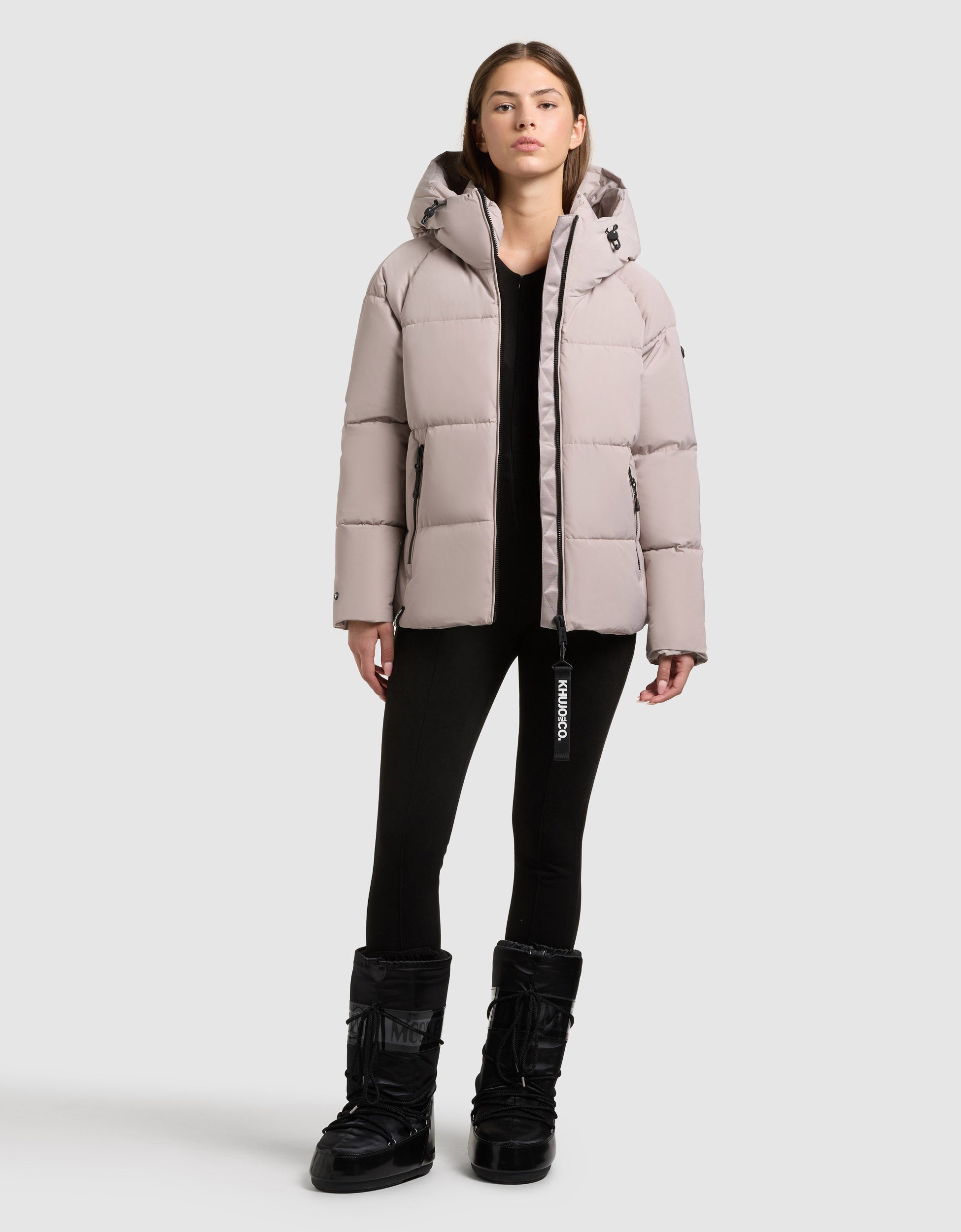 khujo-jacket-ono-dusty-beige-damen-steppjacke-h-ftlang image 1