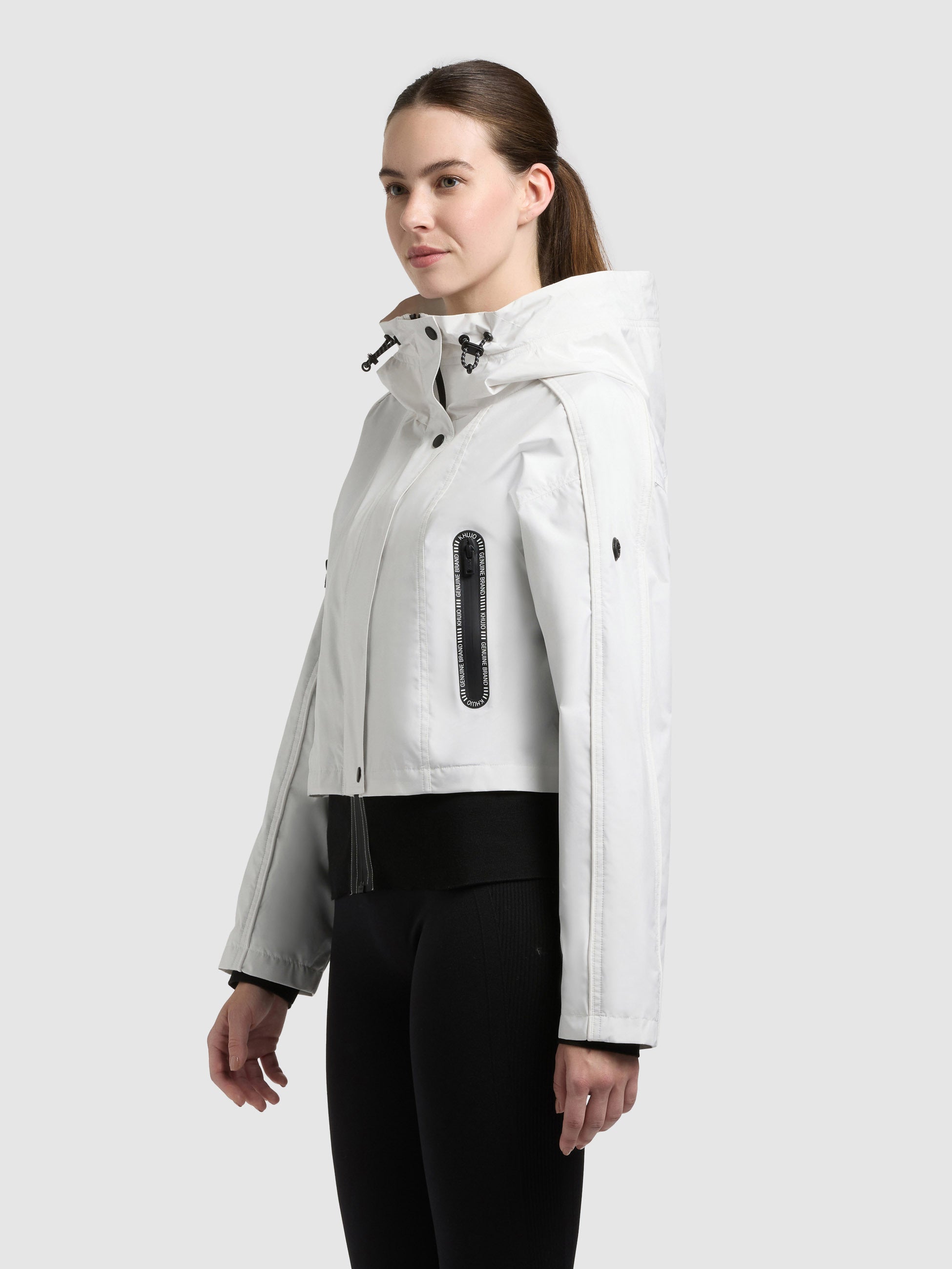khujo-jacke-amelia-damen-windbreaker-off-white image 1