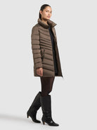 khujo-kina-damen-steppjacke-cane-brown-2 image 6