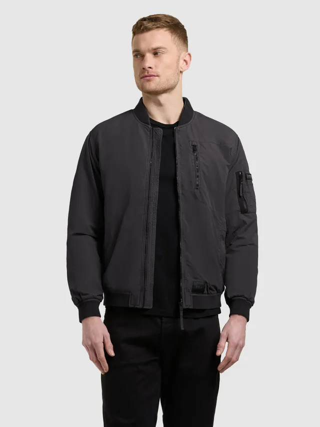 khujo-ibe-blousonjacke-black-garment-dye image 1