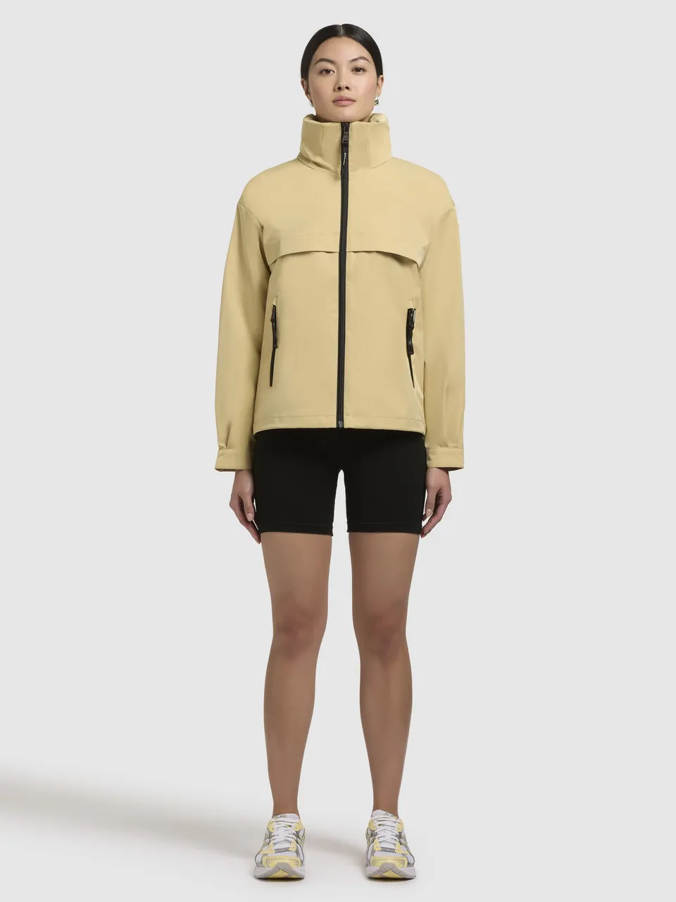 khujo-jacke-raibe-damen-sommerjacke-gelbgr-n-regular-fit image 1