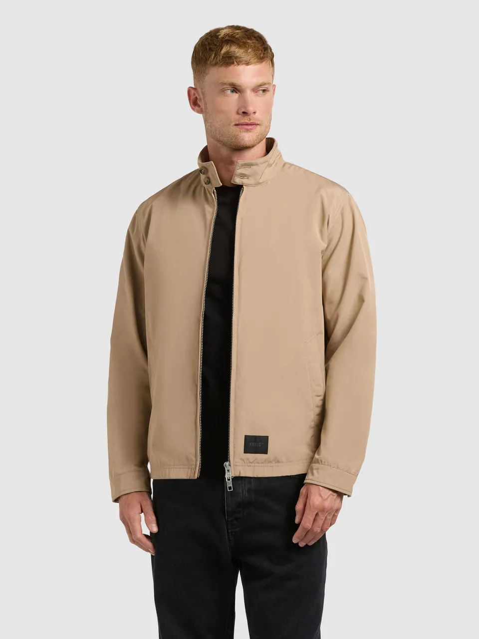 khujo-jacke-cover-light-camel-leichter-blouson-f-r-stadt-und-bergang image 1