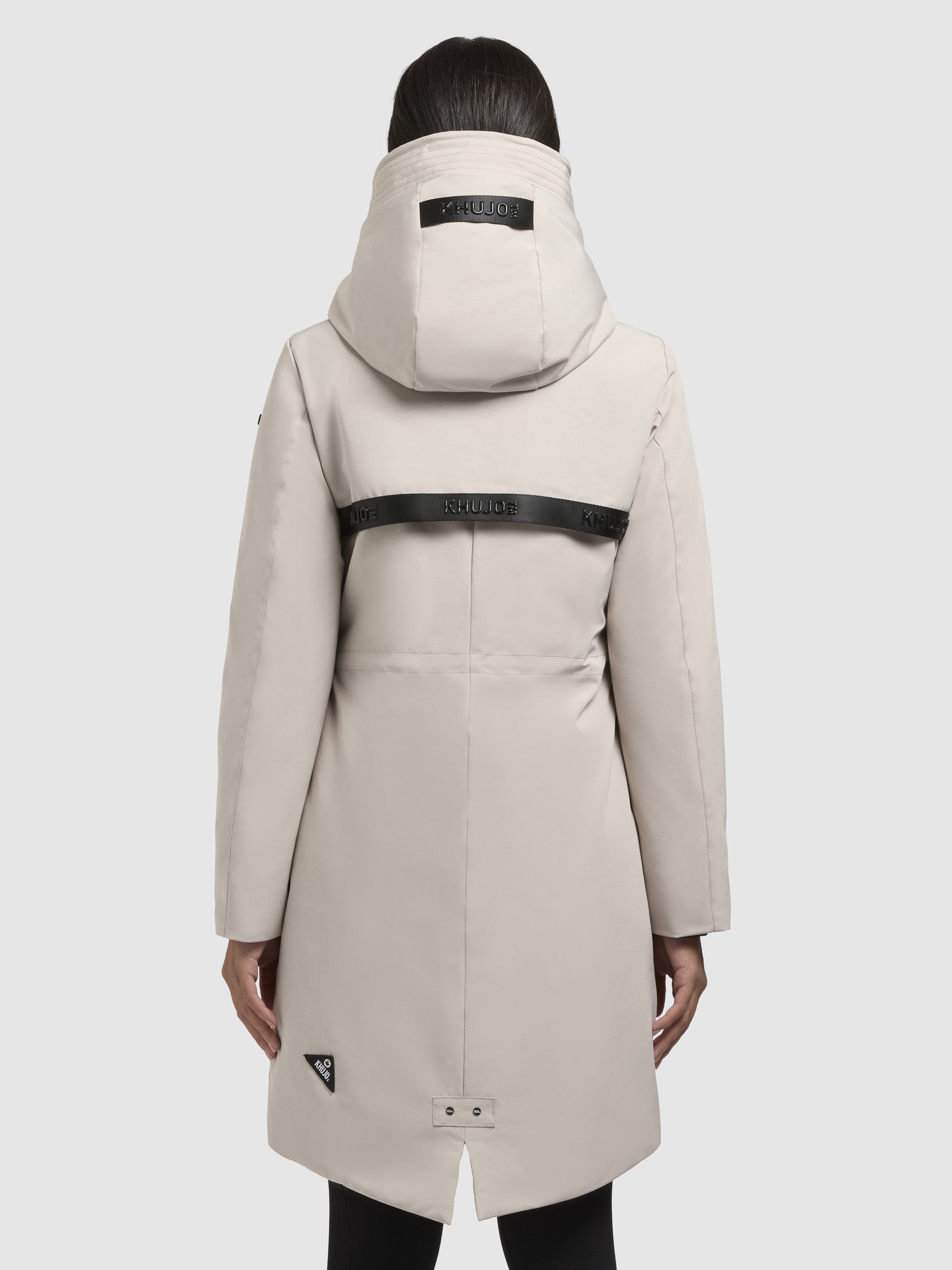 khujo-mantel-charlyn4-hellbeige-wattierter-kurzmantel-f-r-damen image 3