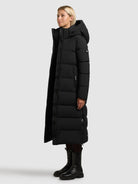 khujo-steppmantel-dote2-black-damen-wintermantel-wadenlang image 2