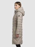 khujo-coat-odana3-gray-beige-knielanger-steppmantel-damen-wattiert image 5
