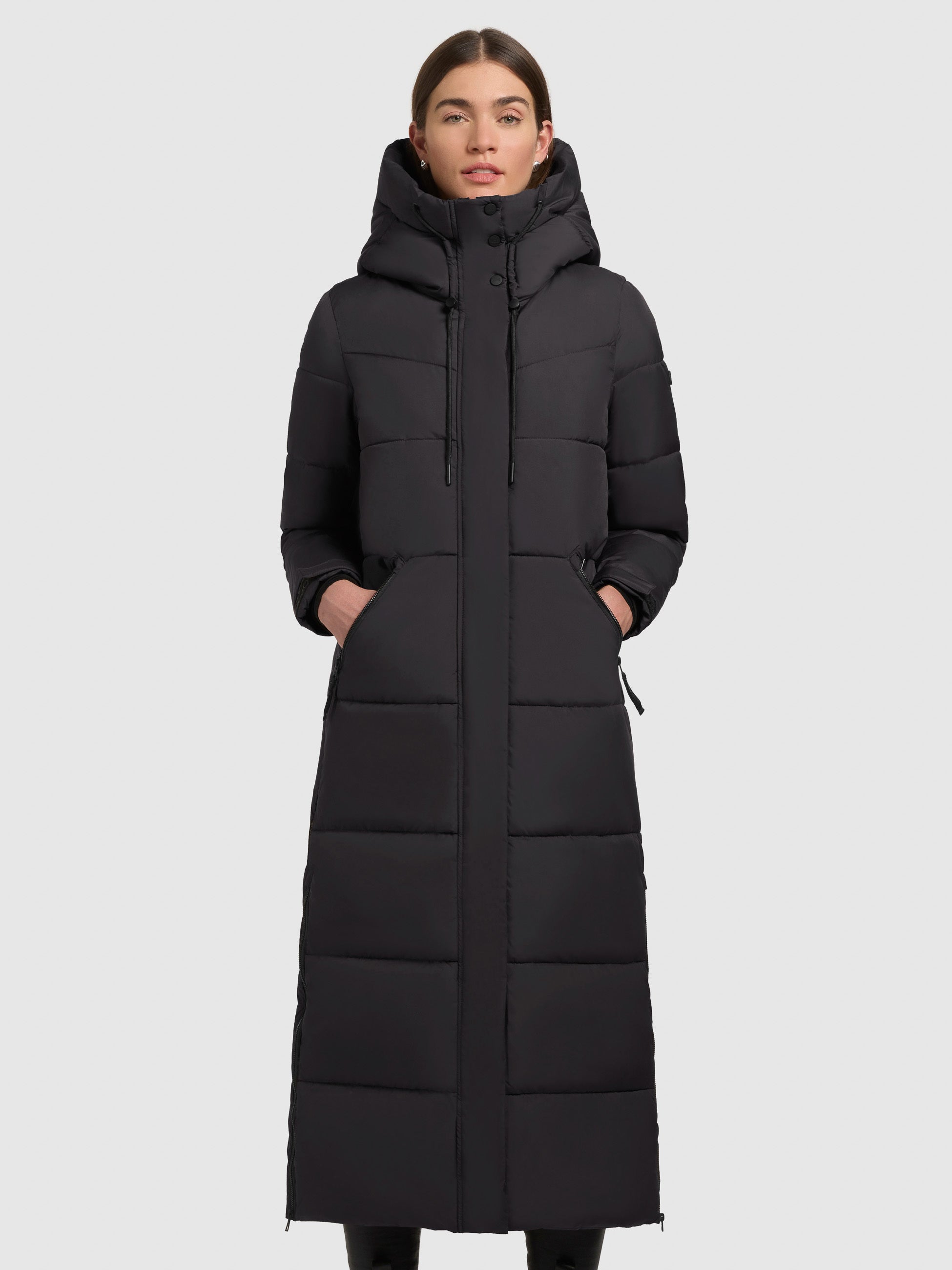 khujo-mashti-dunkelgrau-damen-steppmantel-wadenlang-regular-fit image 4