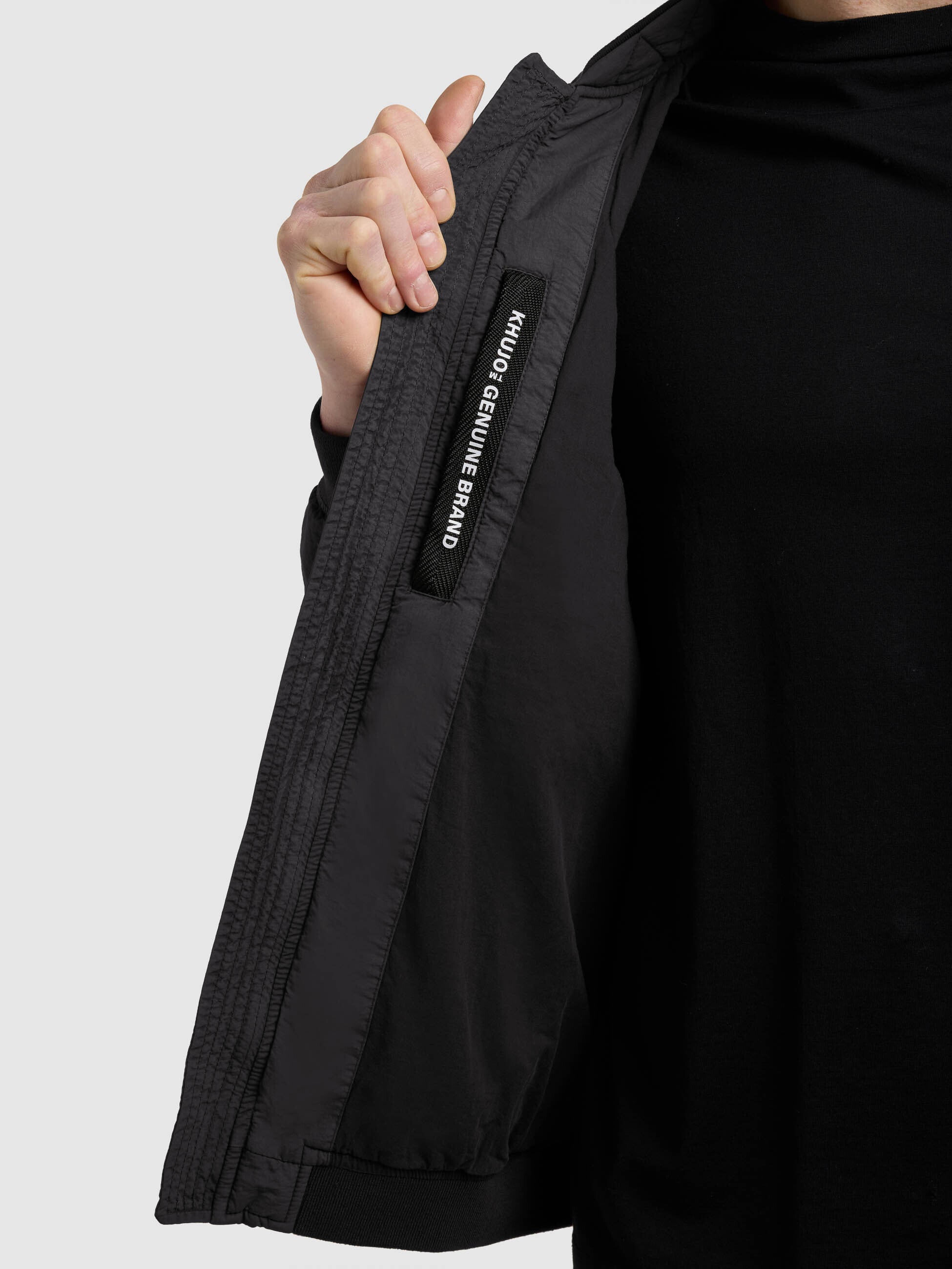 khujo-ibe-blousonjacke-black-garment-dye image 8