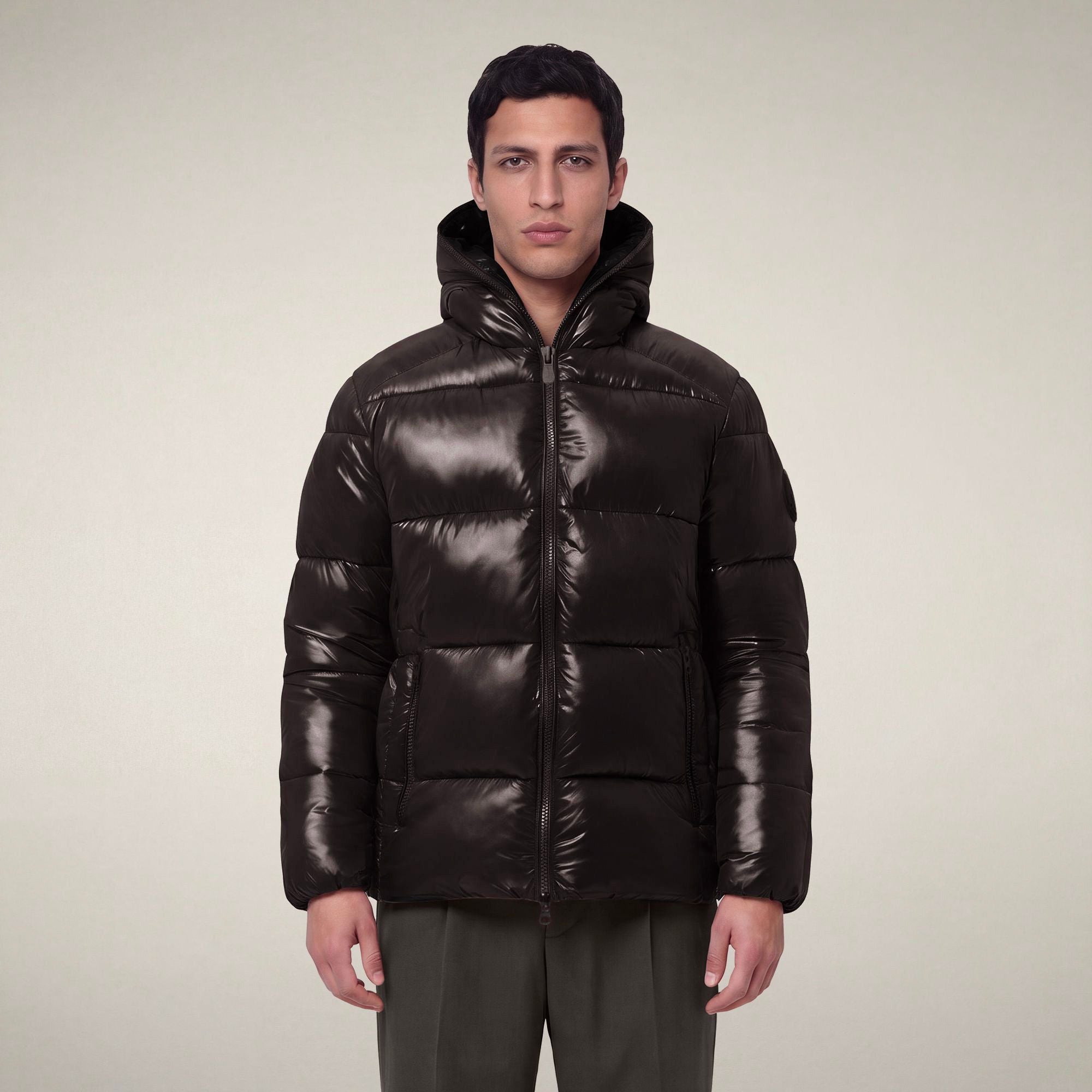 save-the-duck-edgard-pufferjacke-herren-braun-schwarz image 5