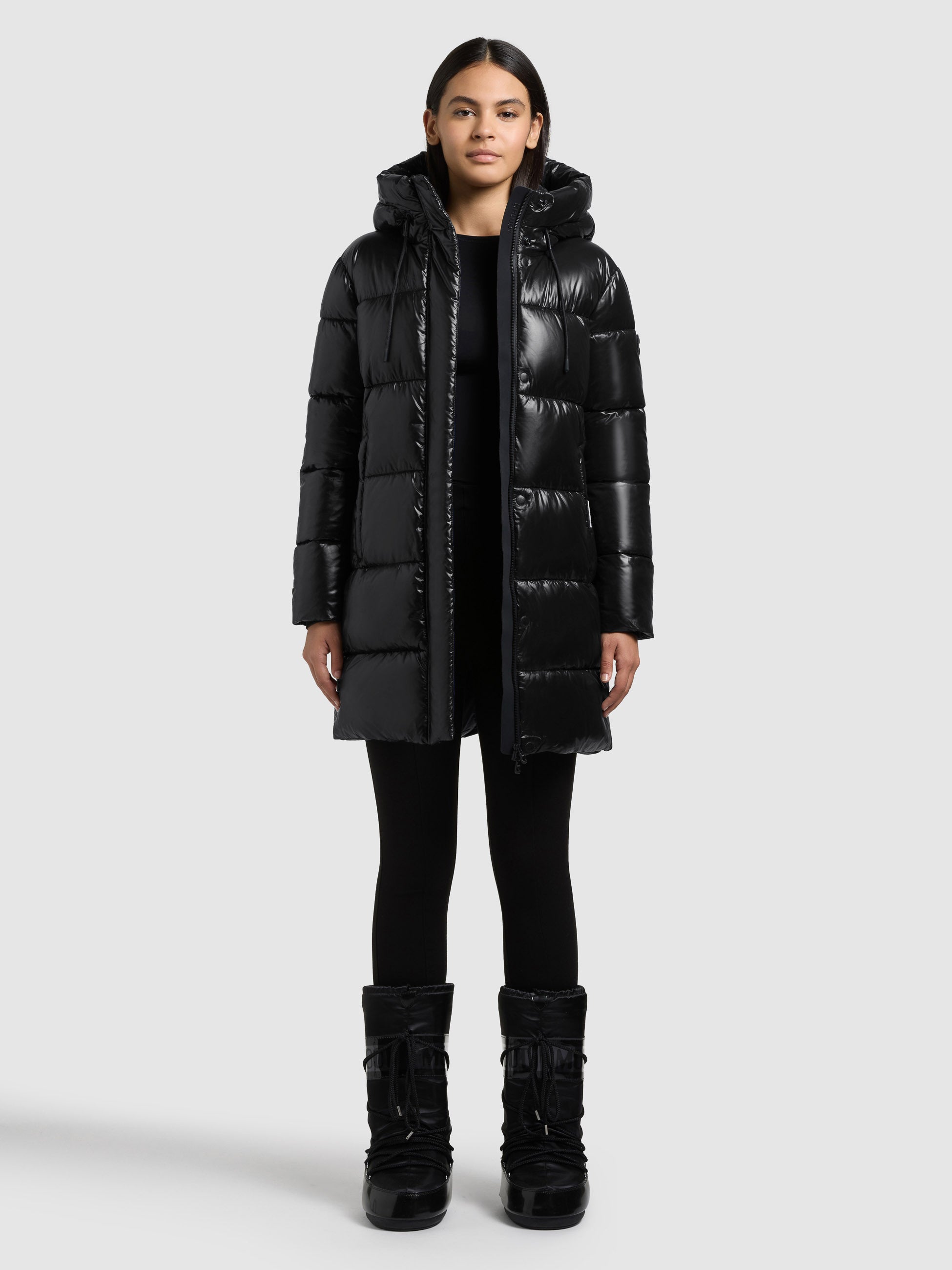 khujo-jacke-janou-damen-steppjacke-black-winterjacke-mit-kapuze image 2