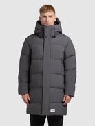 khujo-coat-stank2-damen-steppmantel-in-steel-gray-lang-wattiert image 4