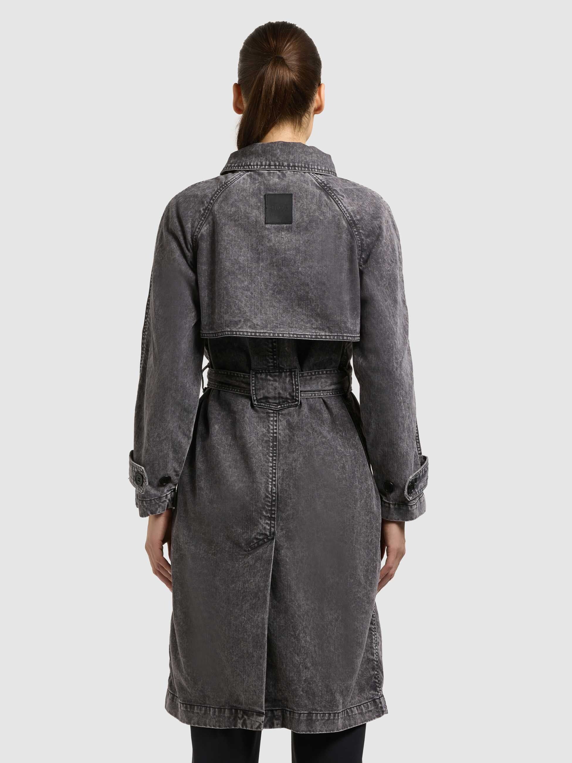 khujo-enza-damen-jeansmantel-black image 3