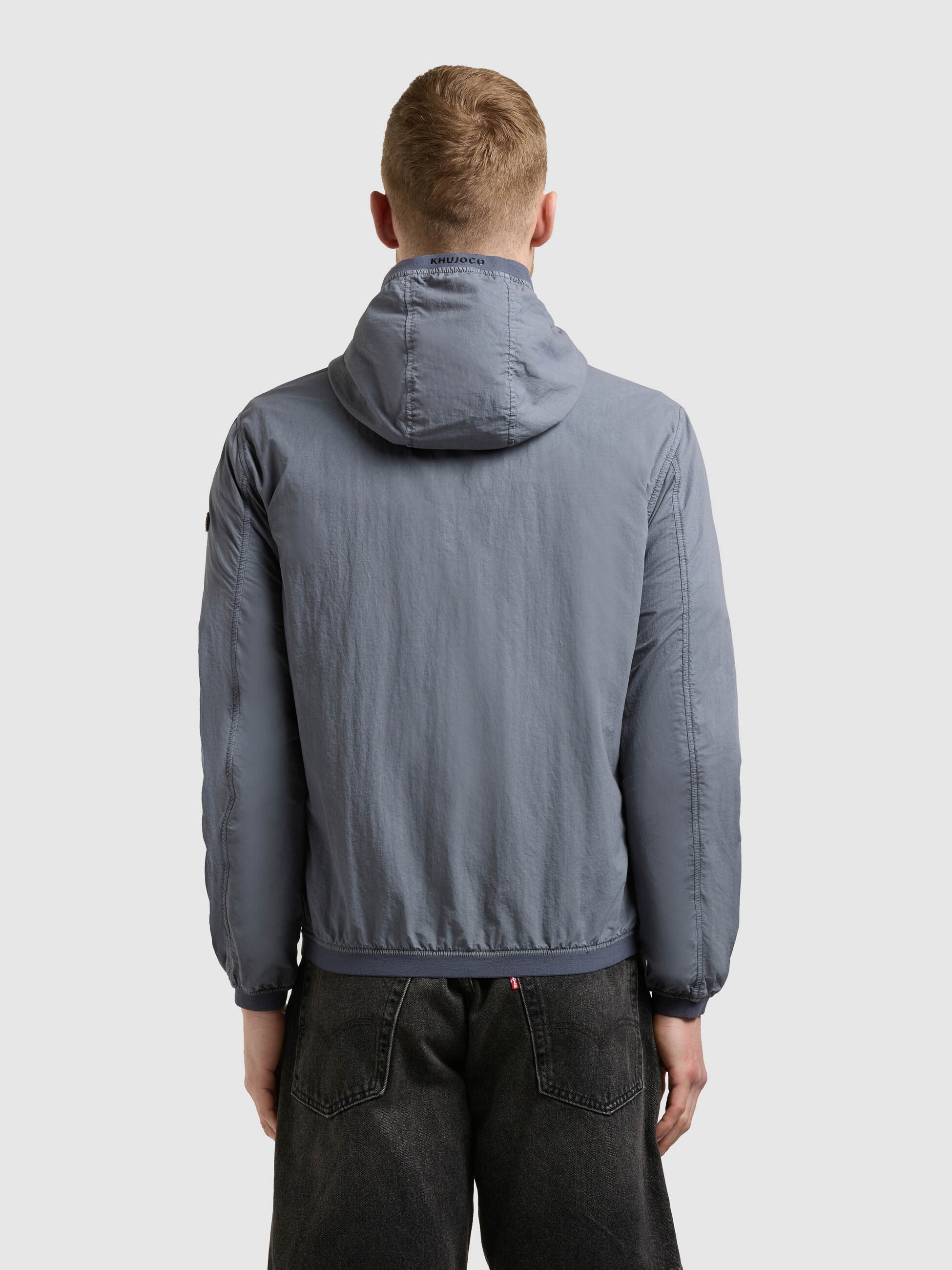 khujo-jacke-derf-misty-blue-blouson-kapuzenjacke-damen image 3