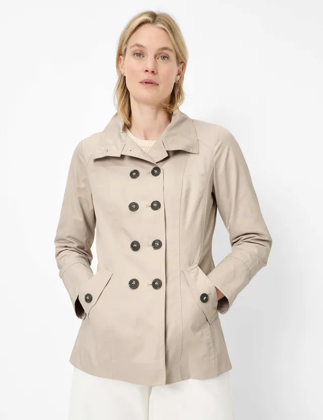 fuchs-schmitt-trenchcoat-york-damen-doppelreihiger-cottonmix-bergangsmantel image 1
