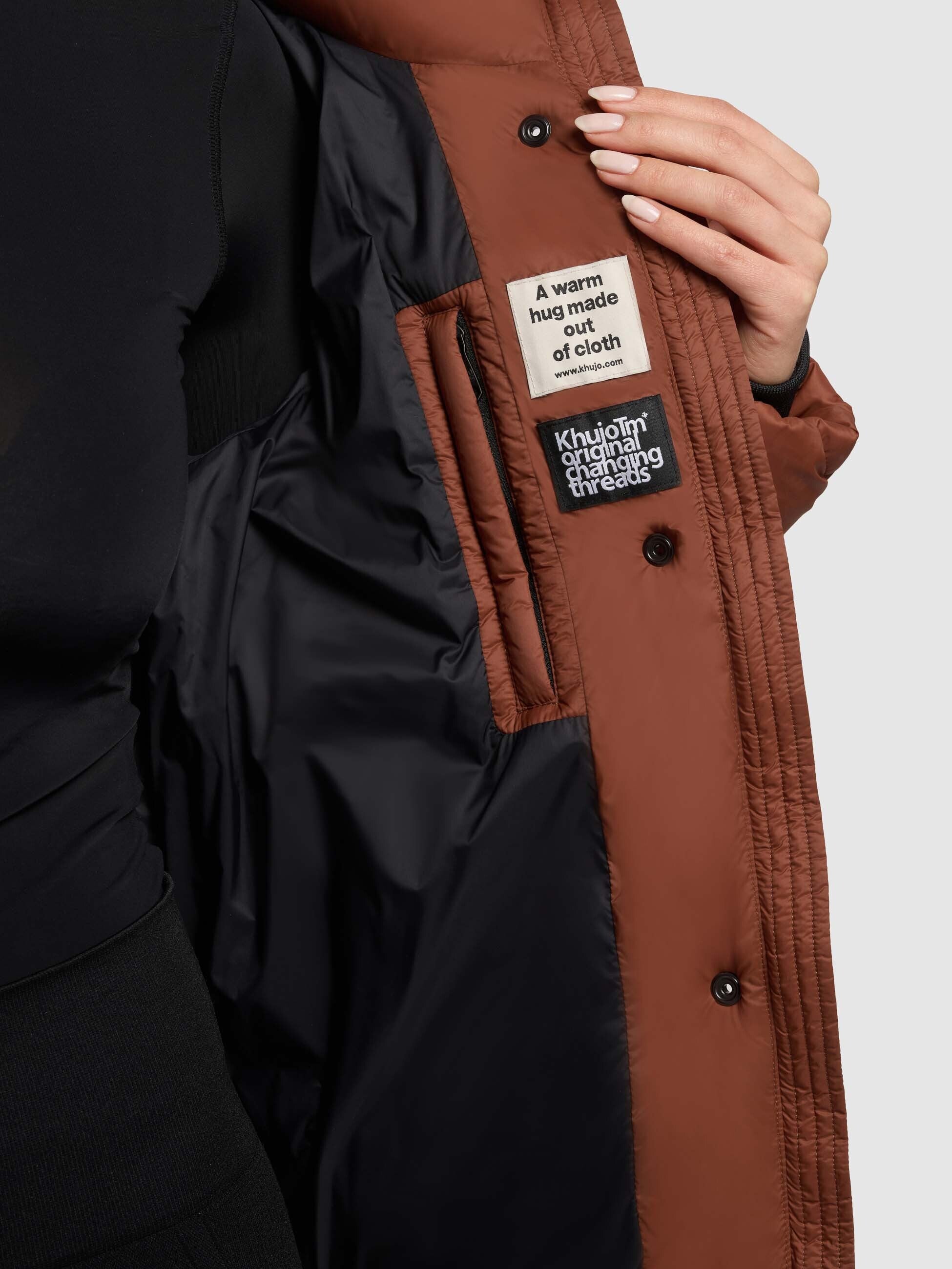 khujo-jacke-lilian-russet-brown-gesteppte-winterjacke-h-ftlang-mit-kapuze image 8
