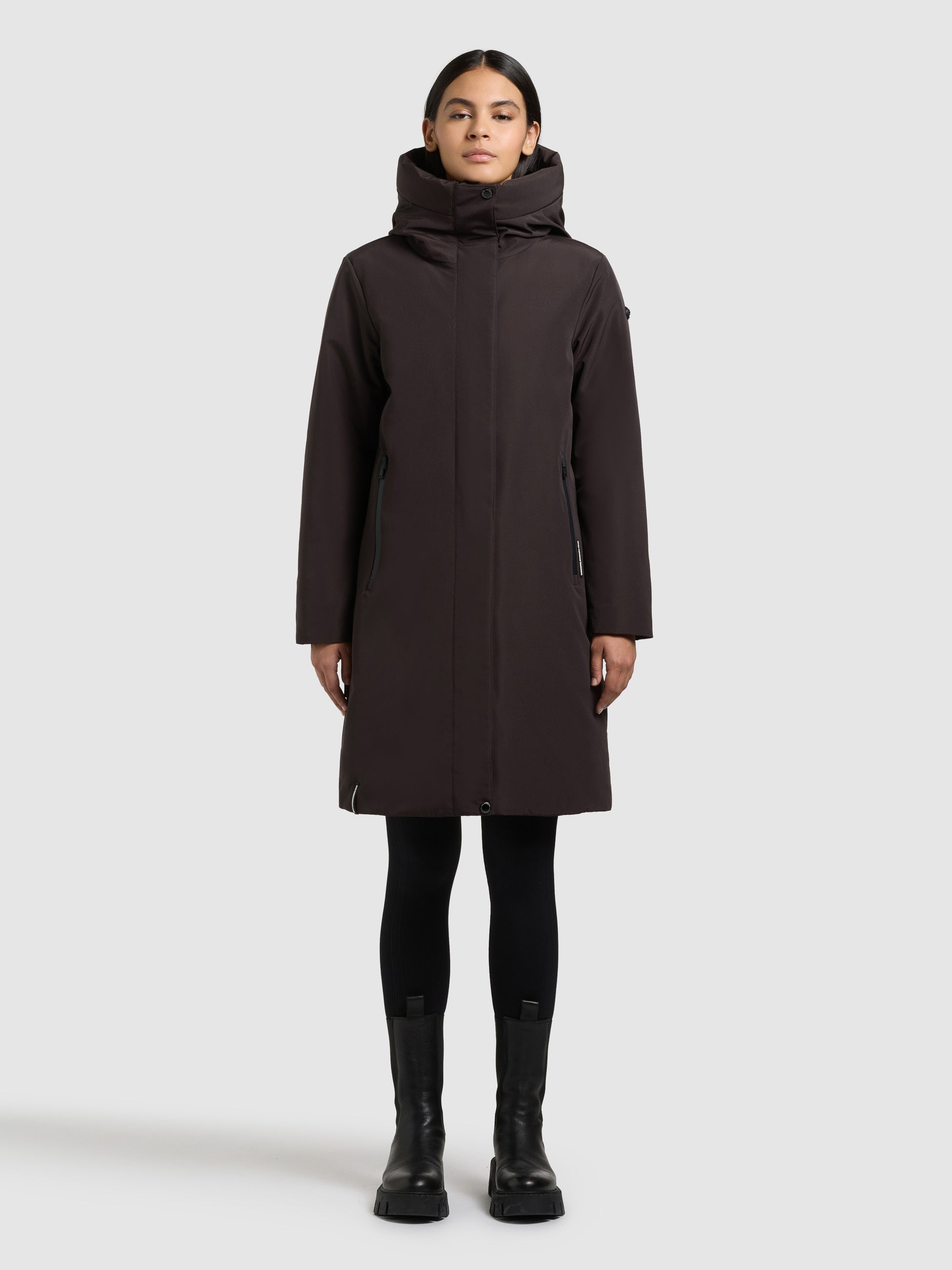 khujo-mantel-nellen2-moody-plum-warm-wattierter-wintermantel-damen-loose-fit image 1