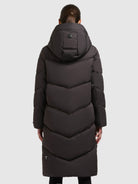 khujo-coat-ainu2-moody-plum-knielanger-wattierter-steppmantel-damen image 3