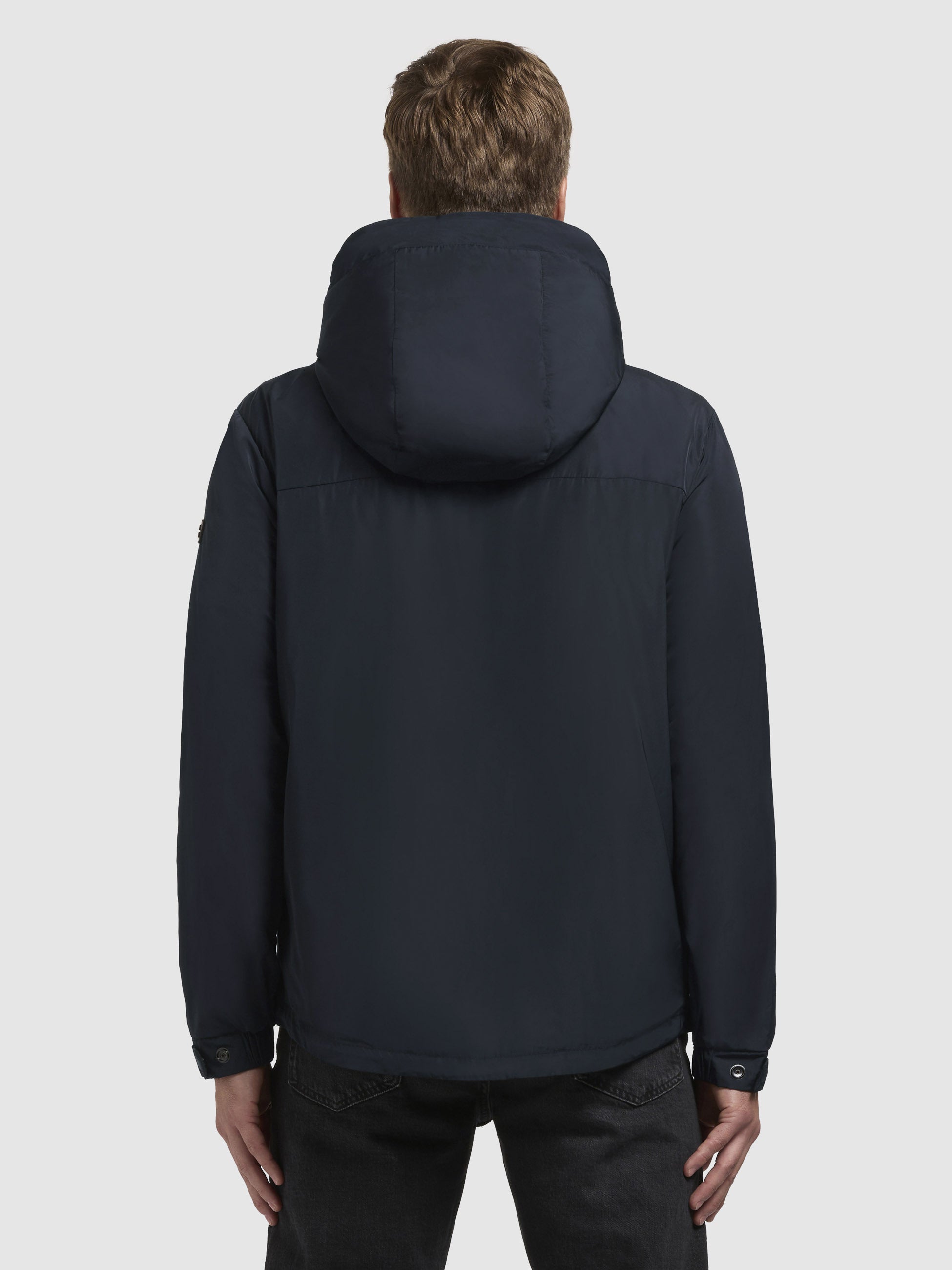 khujo-jacke-taikoo-dunkelblau-kapuzenjacke-mit-doppelter-kapuze-und-zwei-wege-re image 3