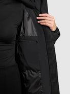 khujo-arlene-damen-steppmantel-black-slim-fit-kniefrei image 8