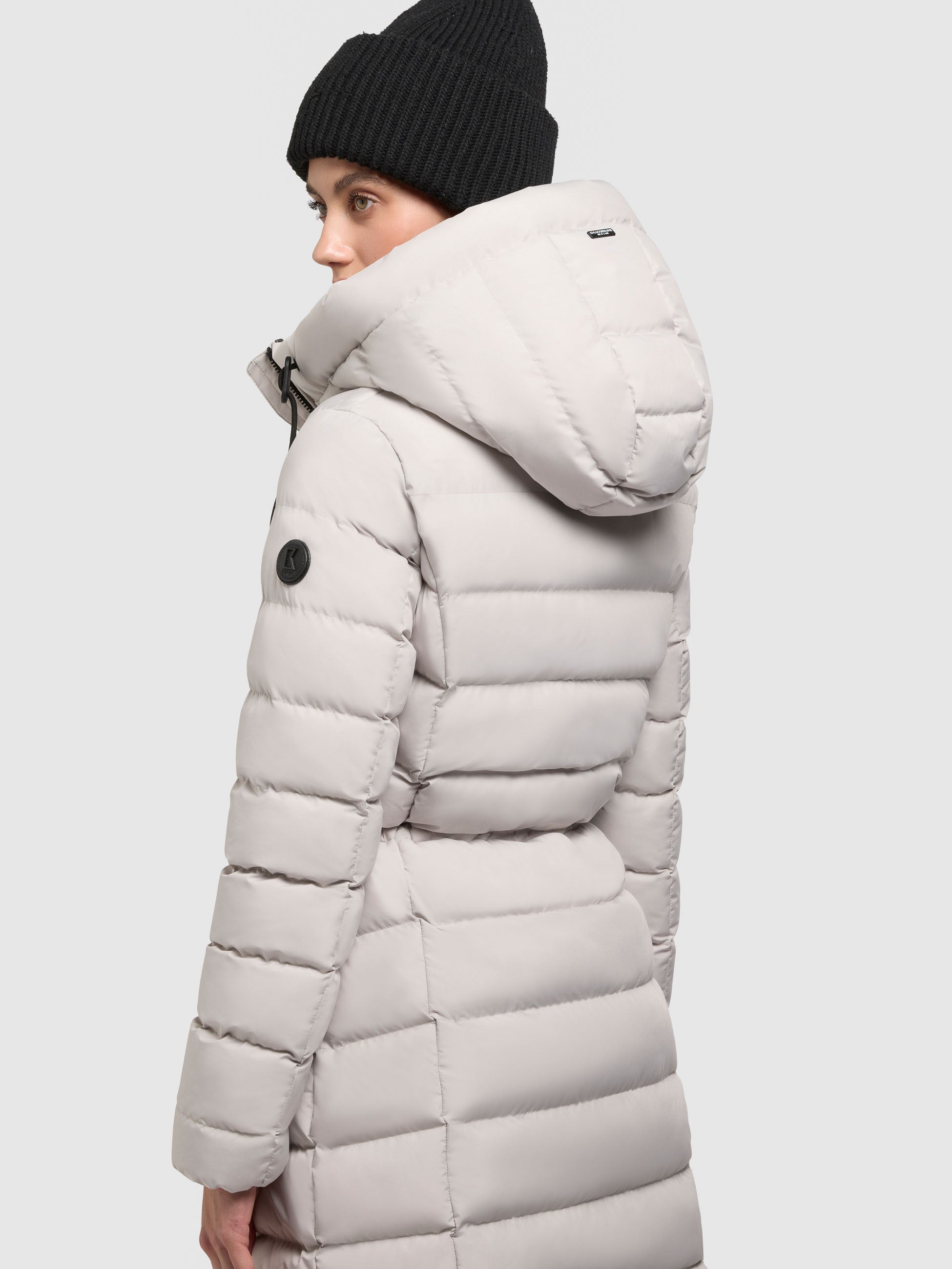 khujo-mantel-simmie-hellgrau-damen-steppmantel-knielang-regular-fit image 8