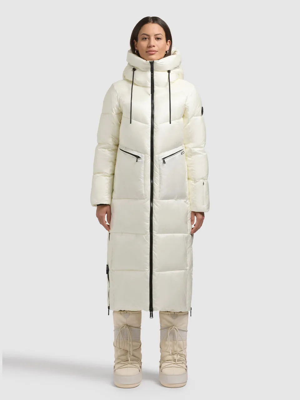 khujo-tonia-luna-white-damen-steppmantel-wei-gl-nzend-loose-fit image 1