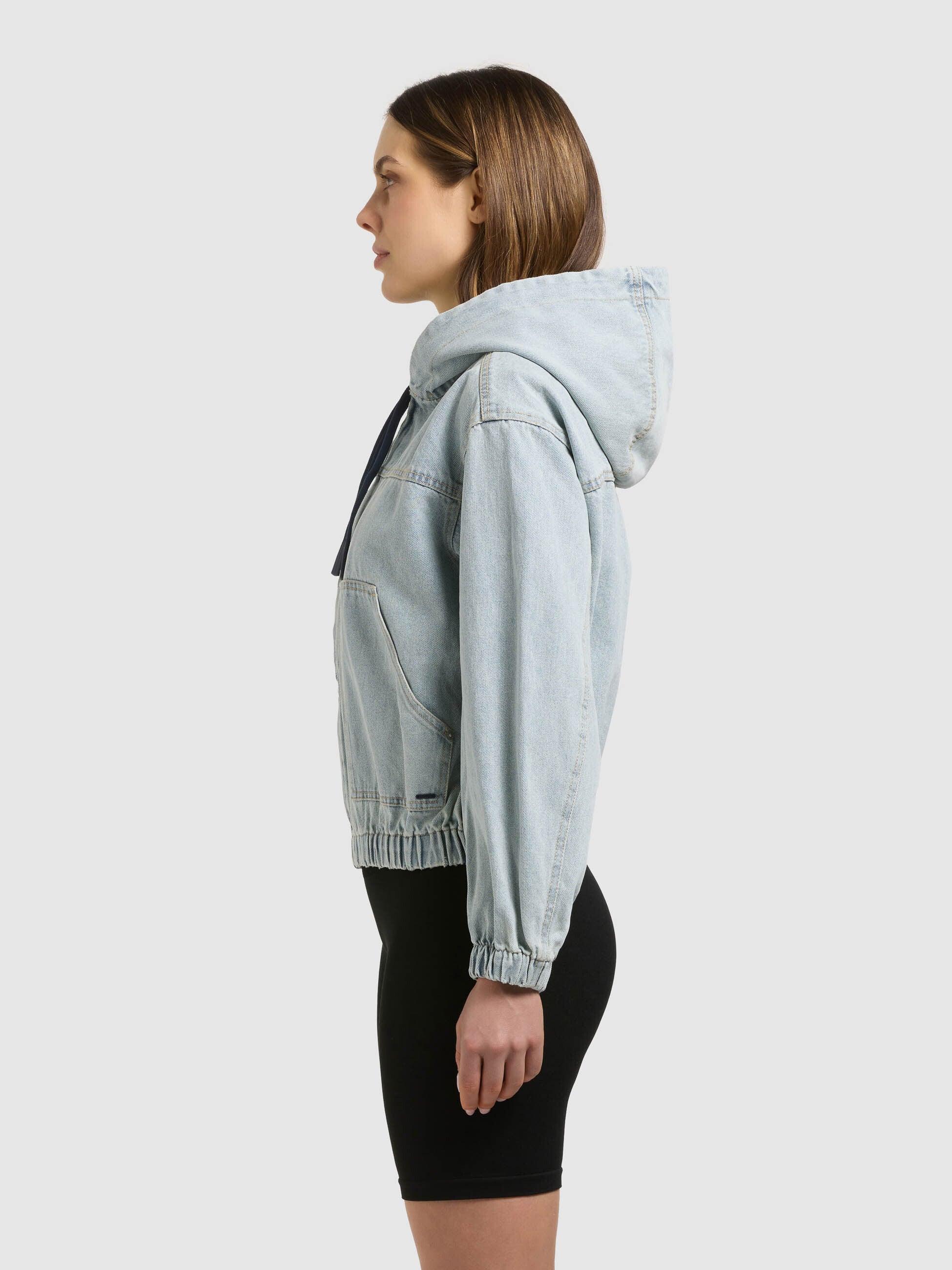 khujo-jacke-gretel-bleached-blue-damen-jeans-blouson-mit-kapuze-im-loose-fit image 5