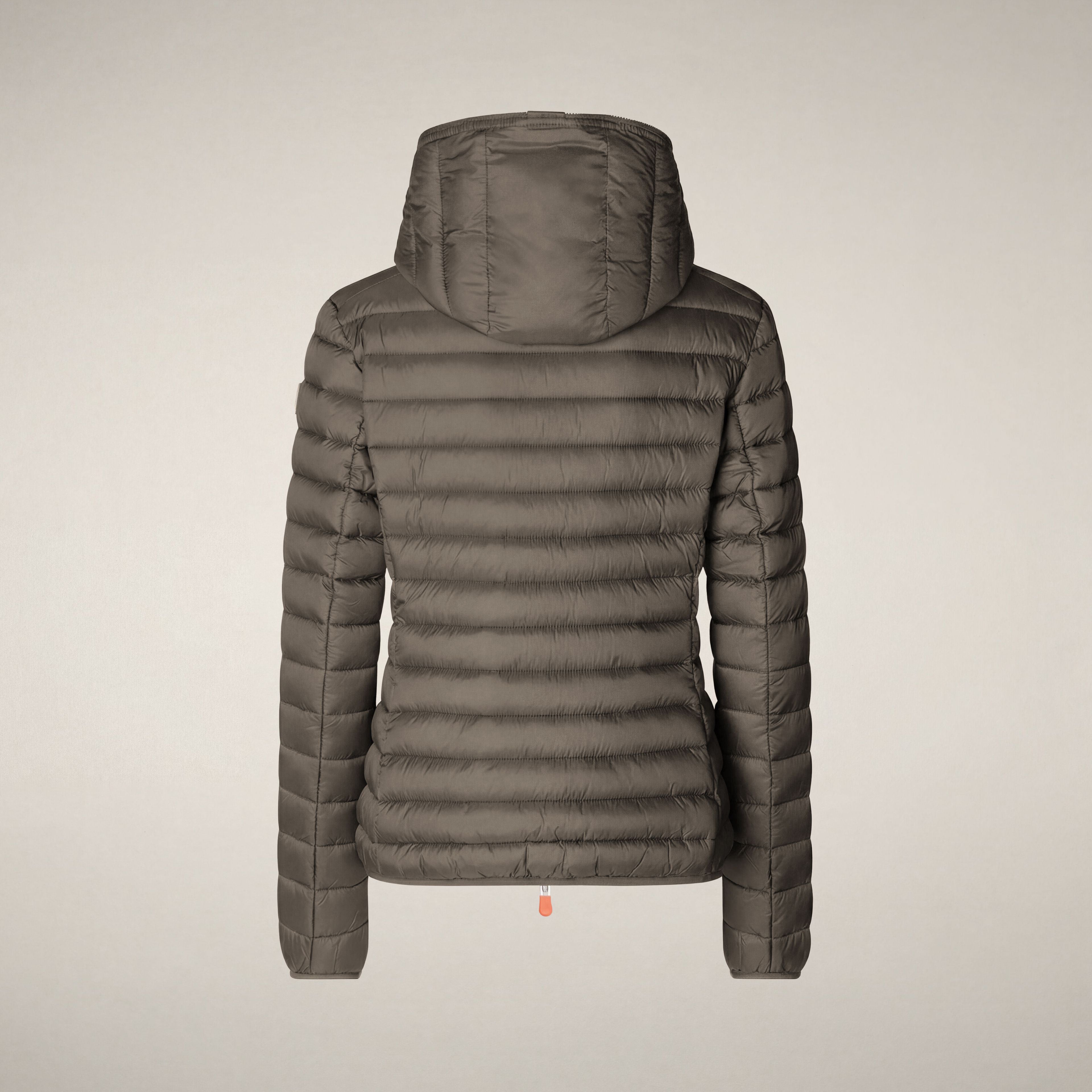 save-the-duck-daisy-damen-pufferjacke-mit-kapuze-elefantengrau image 4