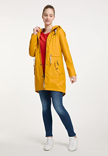 schmuddelwedda-damen-regenmantel-klassischer-wetterfester-mantel image 8