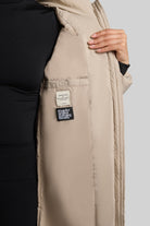 khujo-taby-steppmantel-macaroon-beige-damen-kurzmantel-mit-kapuze image 8
