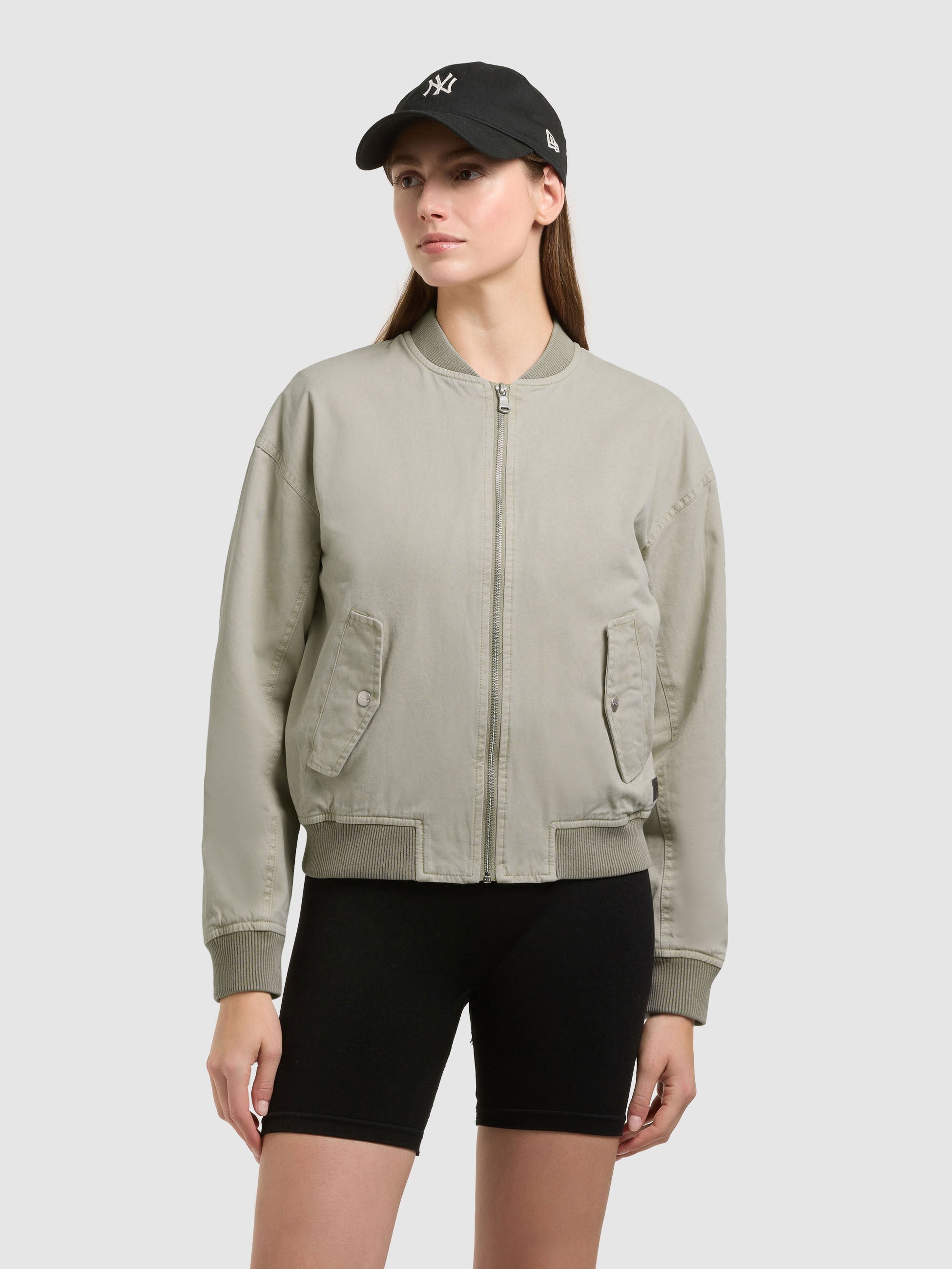 khujo-blousonjacke-inie-mint-green-damen-baumwoll-twill image 1