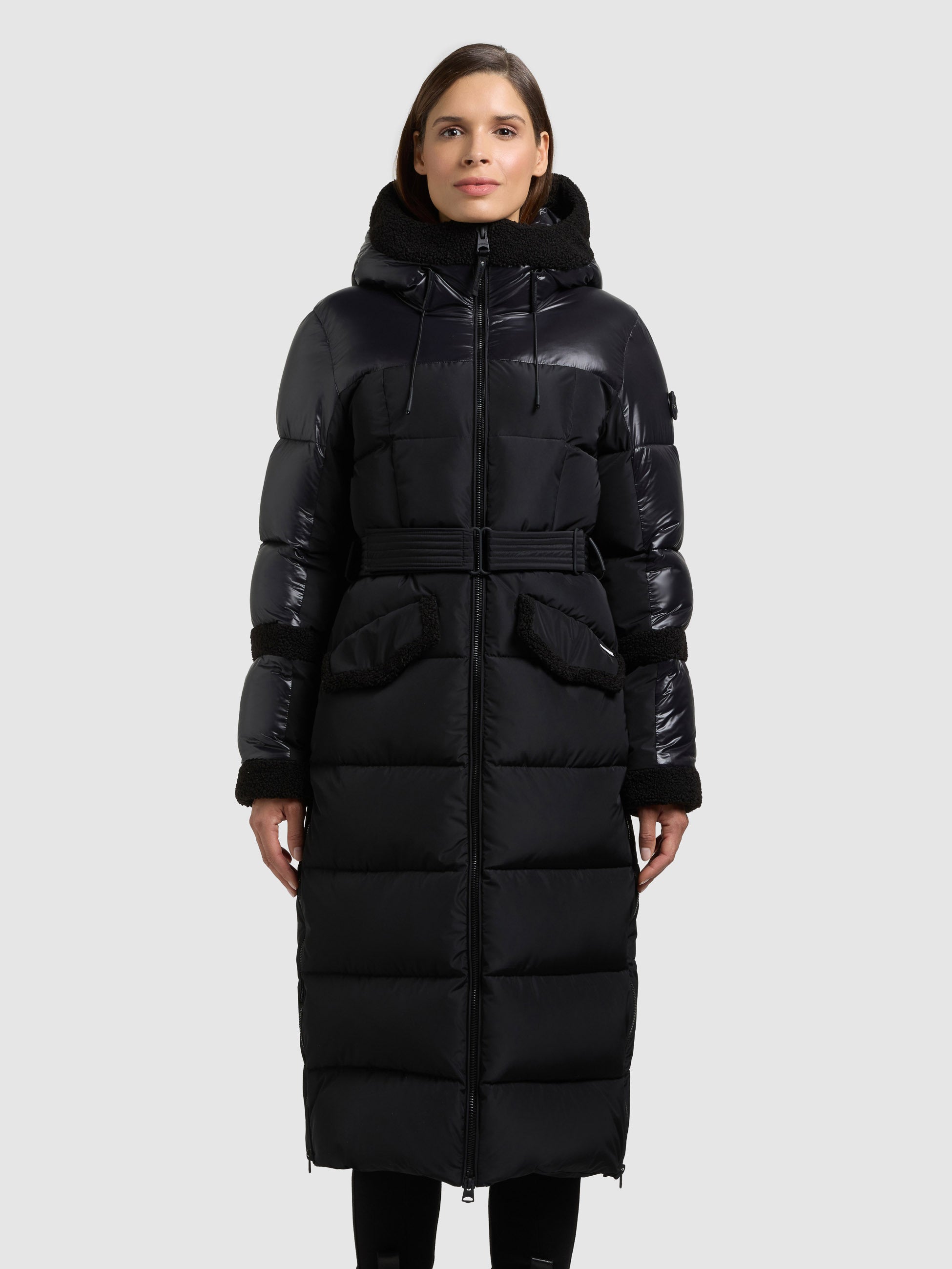 khujo-mantel-julita2-black-wadenlanger-steppmantel-mit-teddyfleece image 4