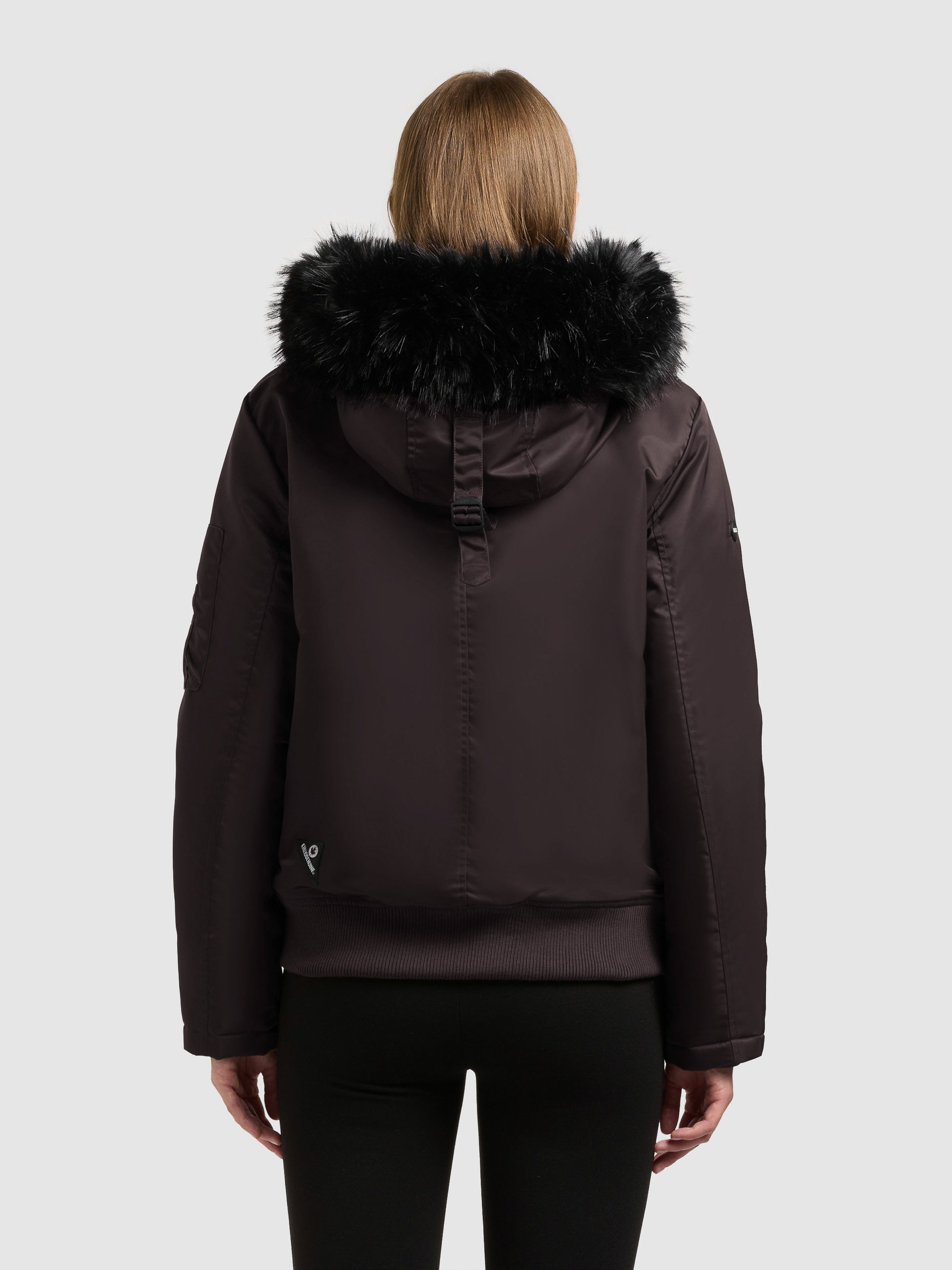 khujo-jacke-tyla-bomberjacke-moody-plum image 3