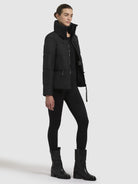 khujo-flaire-damen-winterjacke-schwarz image 6