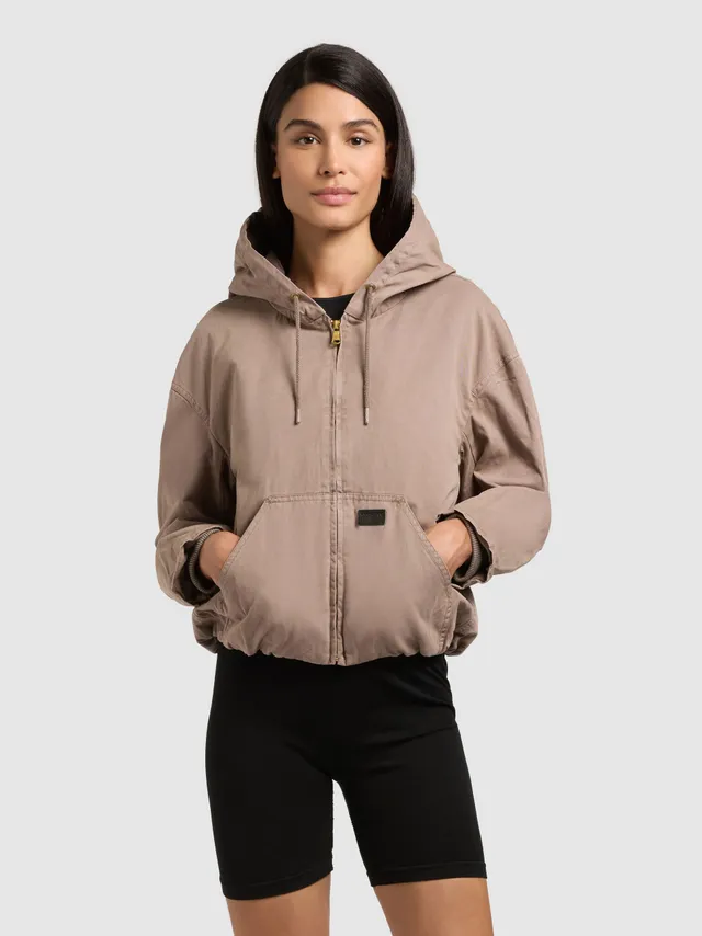 khujo-judy-damen-blousonjacke-latte-brown image 1