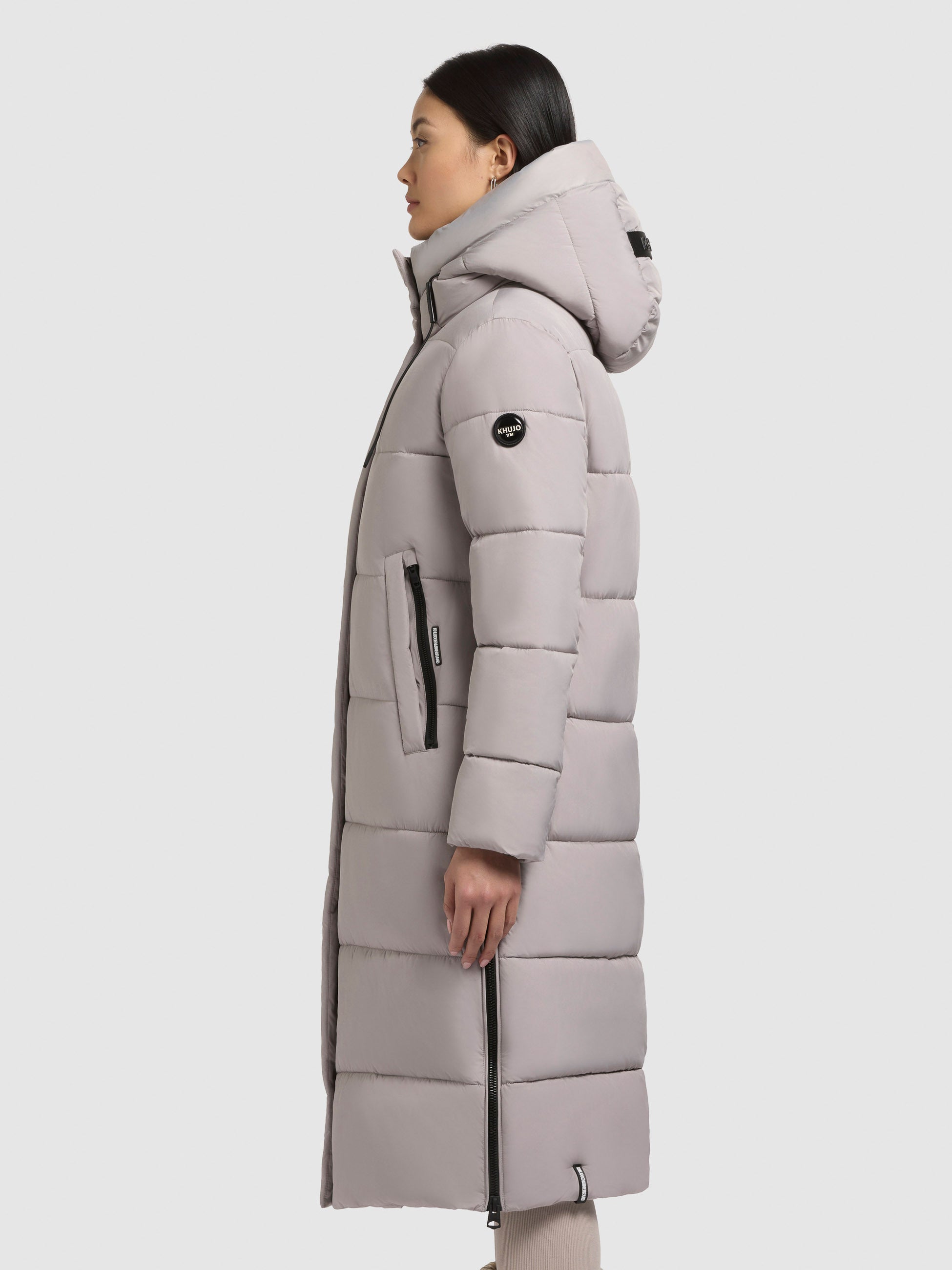 khujo-mantel-velia-blizzard-grey-damen-wattierter-steppmantel-lang image 5