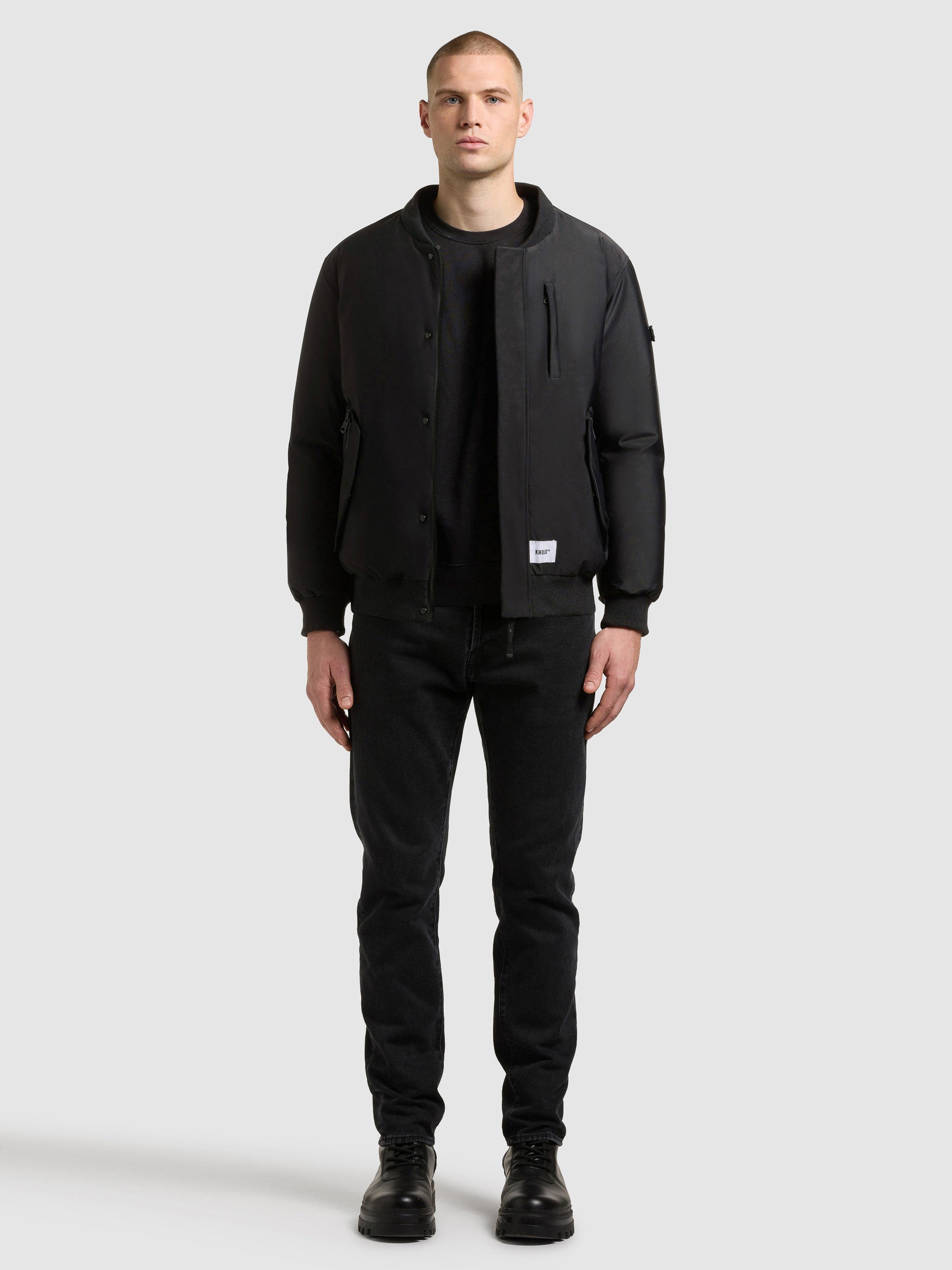 khujo-clemat-bomberjacke-obrage-grey-h-ftlang image 6