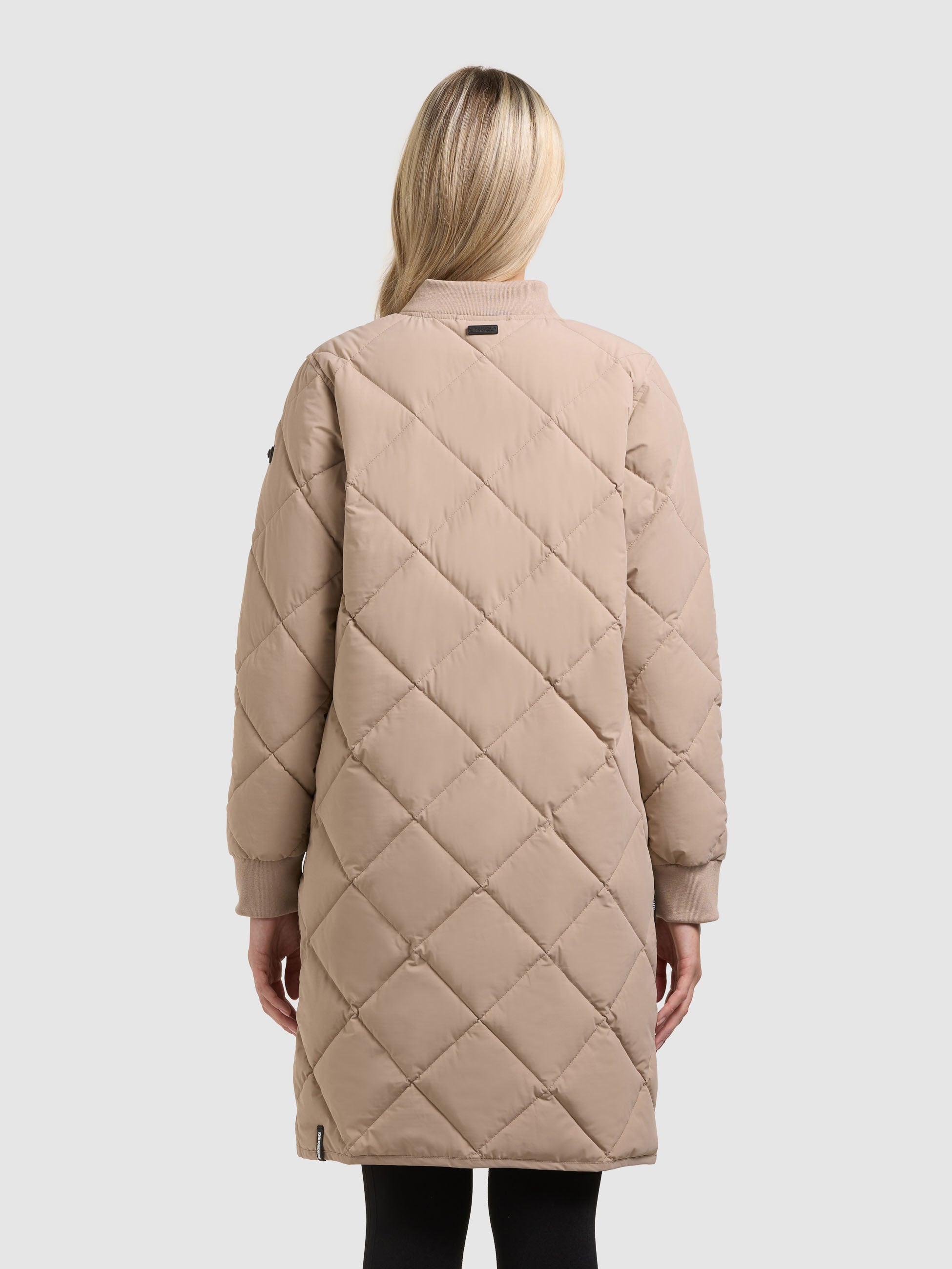 khujo-ymal2-steppmantel-latte-beige-regular-fit-kurzmantel image 3
