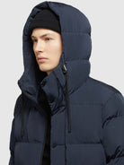 khujo-coat-dewey-blue-nights-langer-damen-wintermantel-wattiert image 6