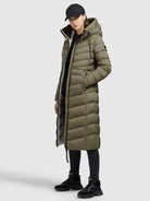 khujo-ingram3-matt-coat-light-olive-damen image 2
