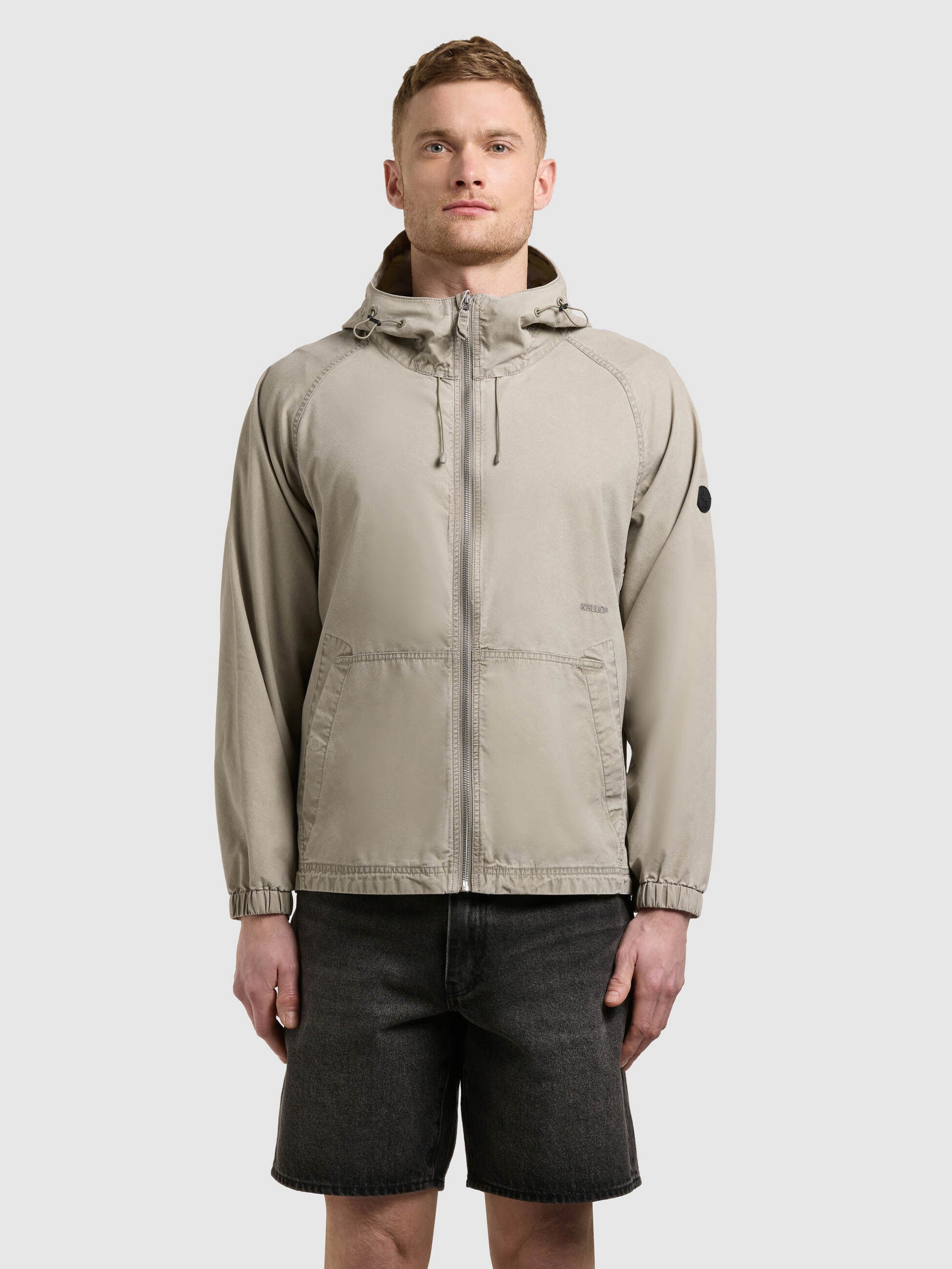 khujo-jacke-weru-light-grey-kapuzenjacke-blouson-aus-baumwollmix image 4