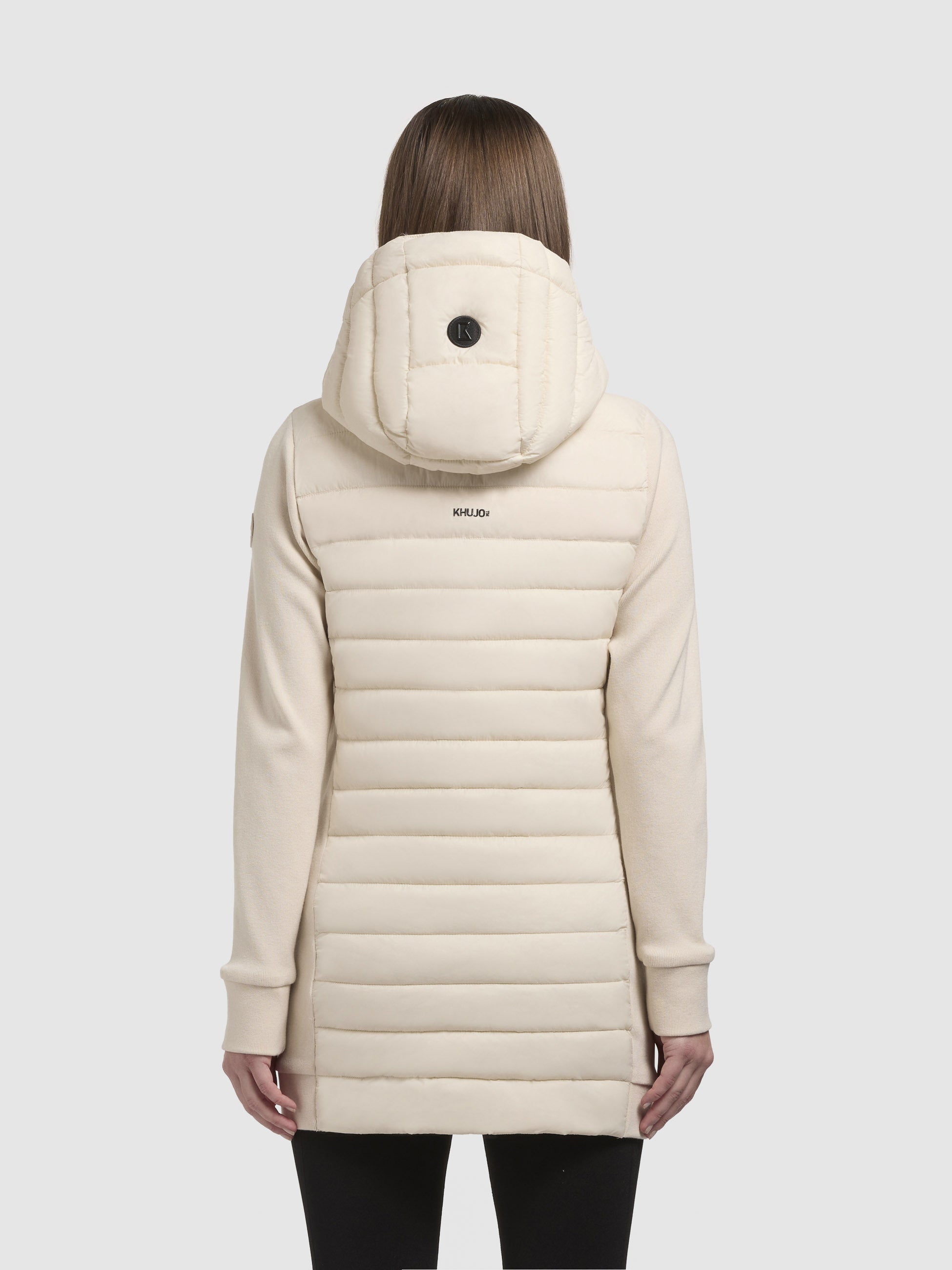 khujo-jacke-etele-hellbeige-leichte-damen-steppjacke-im-materialmix image 3