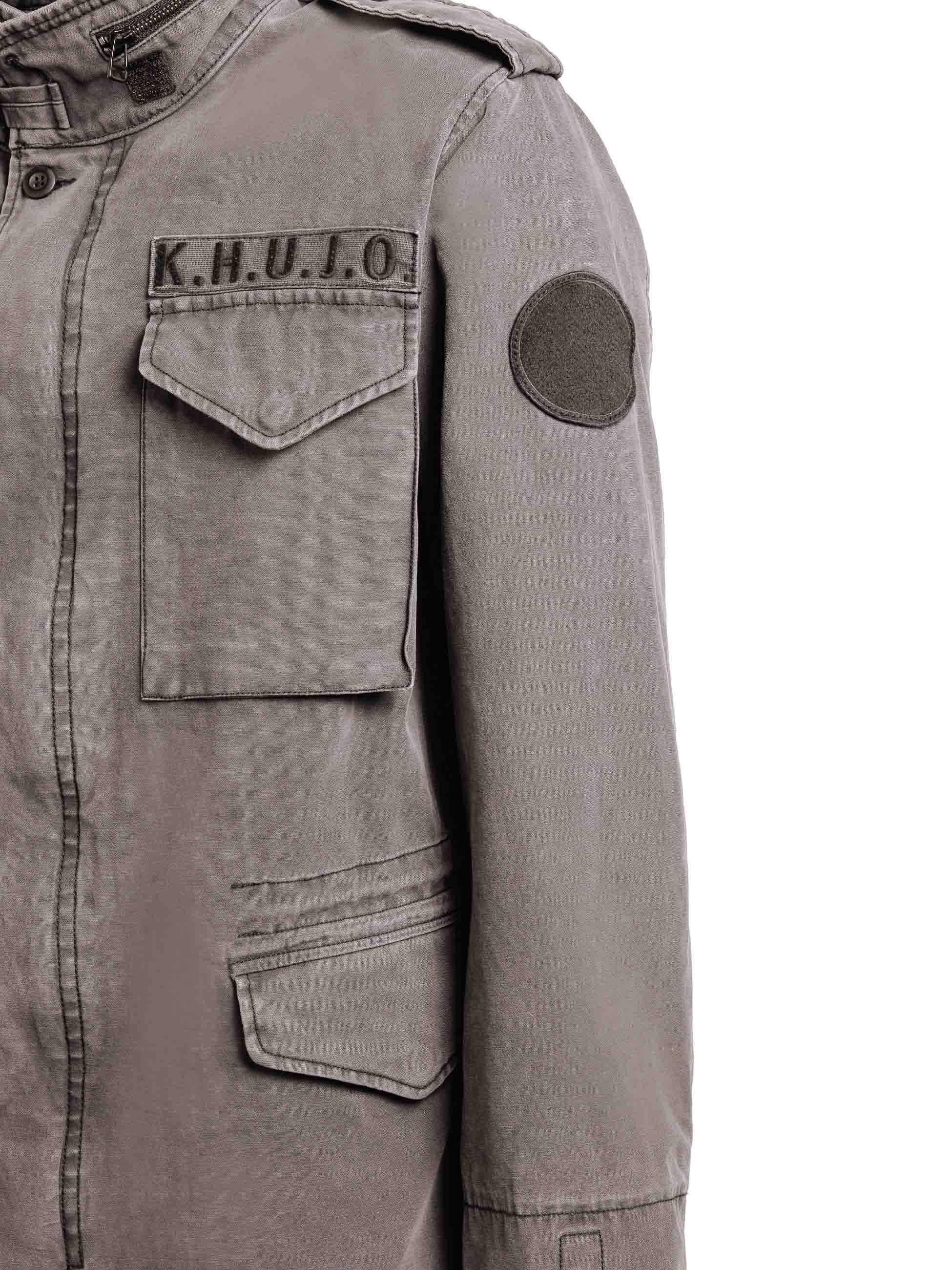 khujo-gene-slate-grey-fieldjacke-damen-regular-fit-mit-kapuze image 8