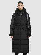 khujo-julita-mantel-schwarz-wadenlanger-steppmantel-regular-fit image 4